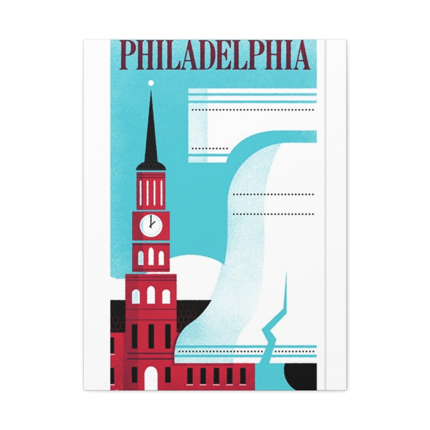 Breathless City Philadelphia Poster Wall Art & Canvas Prints