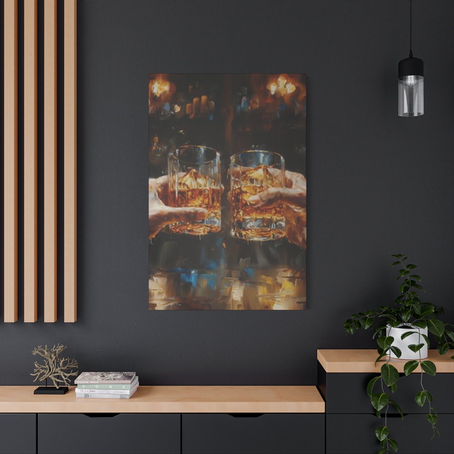 Whiskey Cheers Wall Art & Canvas Prints