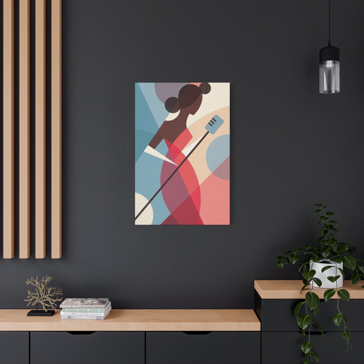Women Singing Cubism Wall Art & Canvas Prints