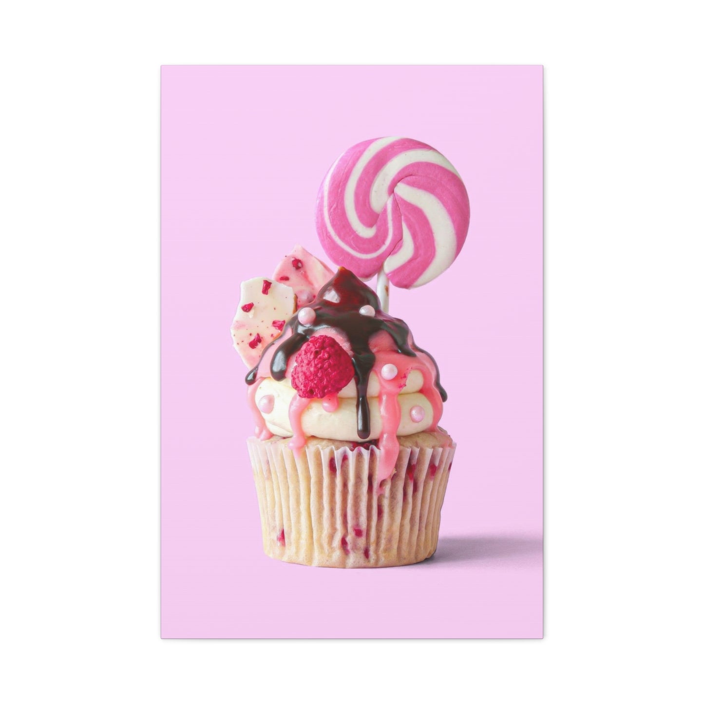 Candy Meadow Cupcake Wall Art & Canvas Prints