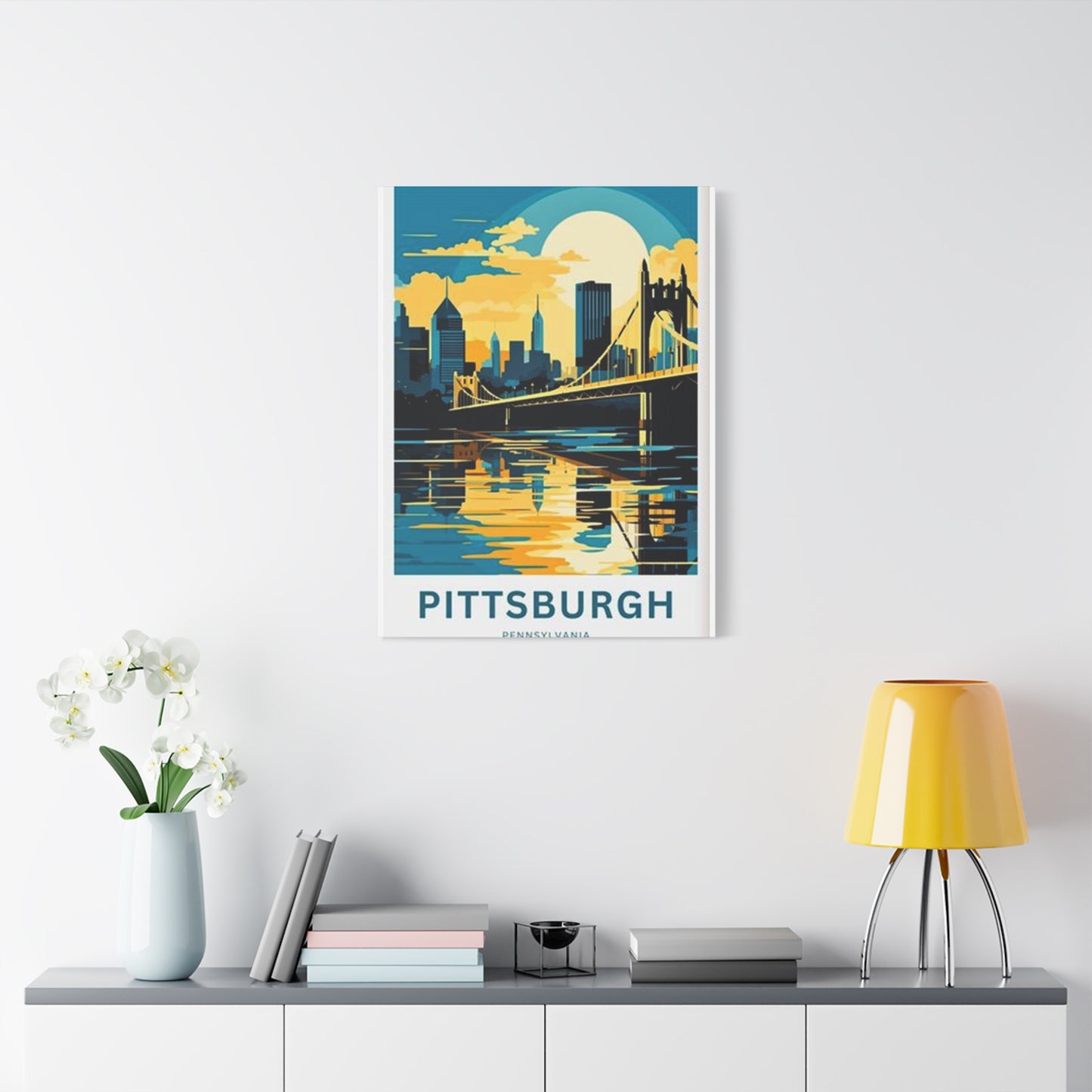 Pittsburgh Poster Wall Art & Canvas Prints