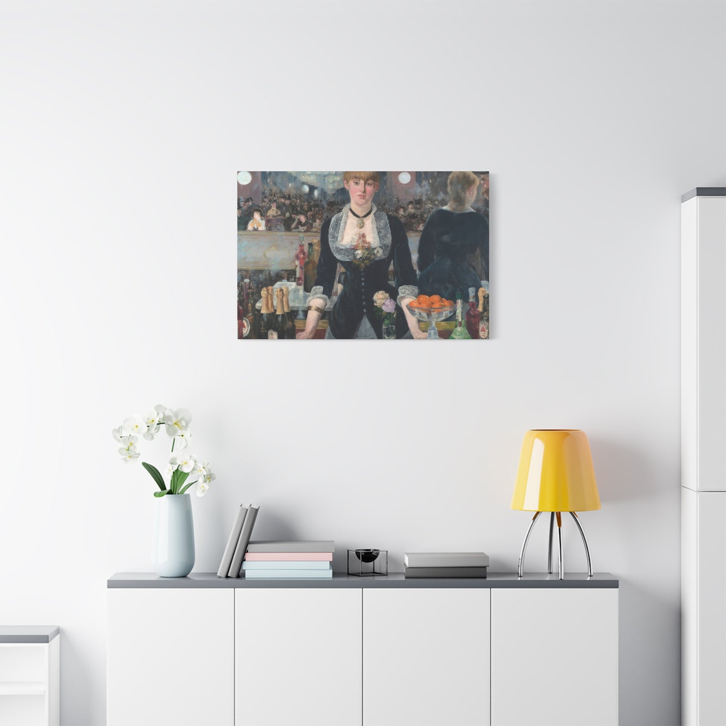 A Bar At The Folies Bergere Edouard Manet Impression Wall Art & Canvas Prints
