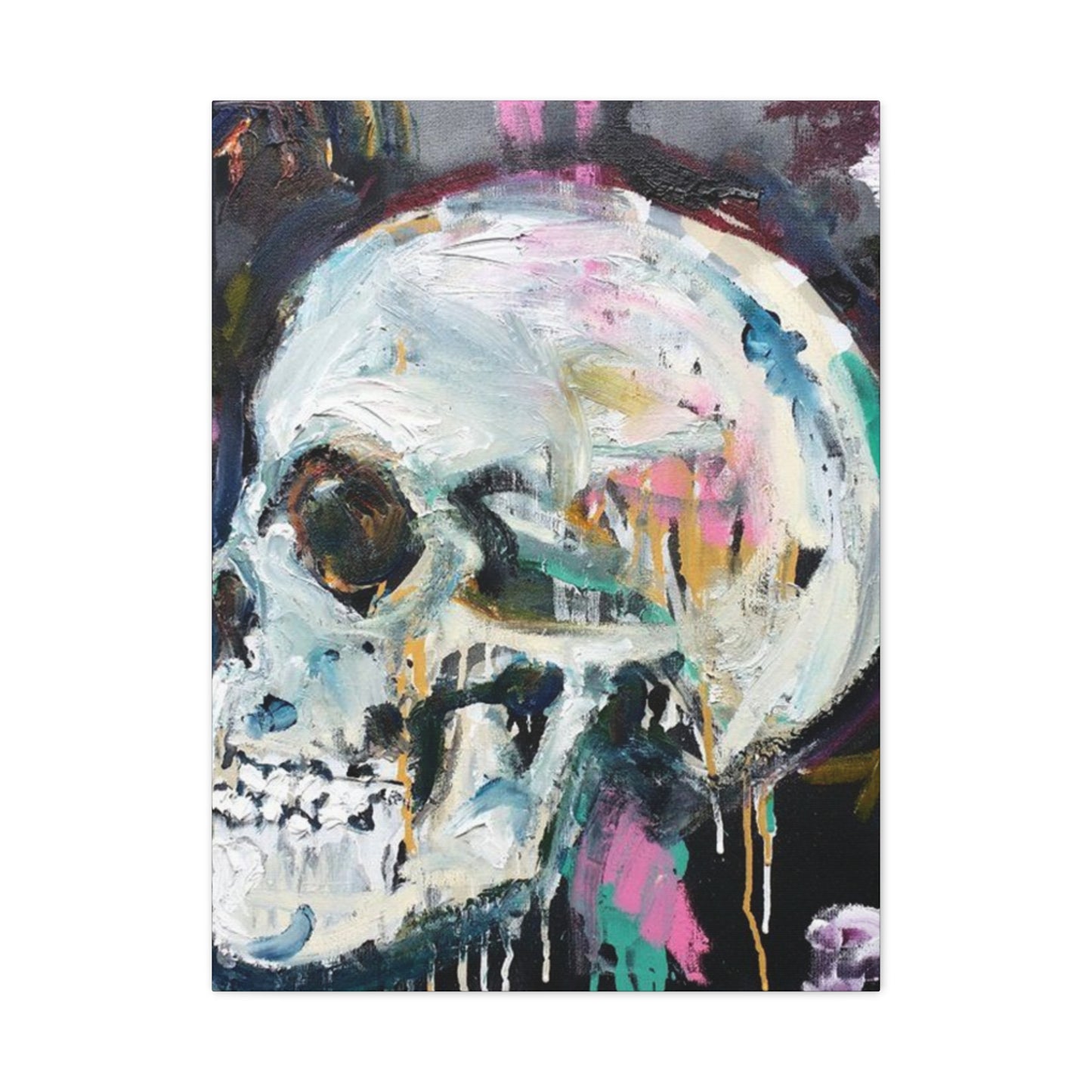Skull Painting Wall Art & Canvas Prints