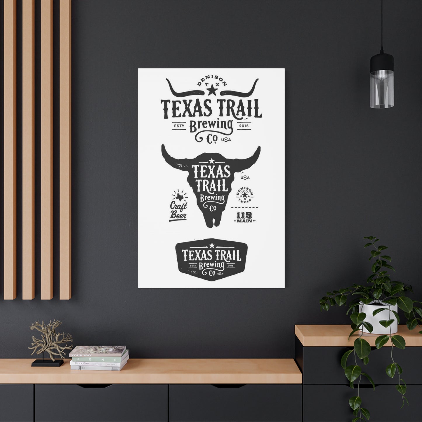 Texas Trail Brewing Co. Poster Wall Art & Canvas Prints