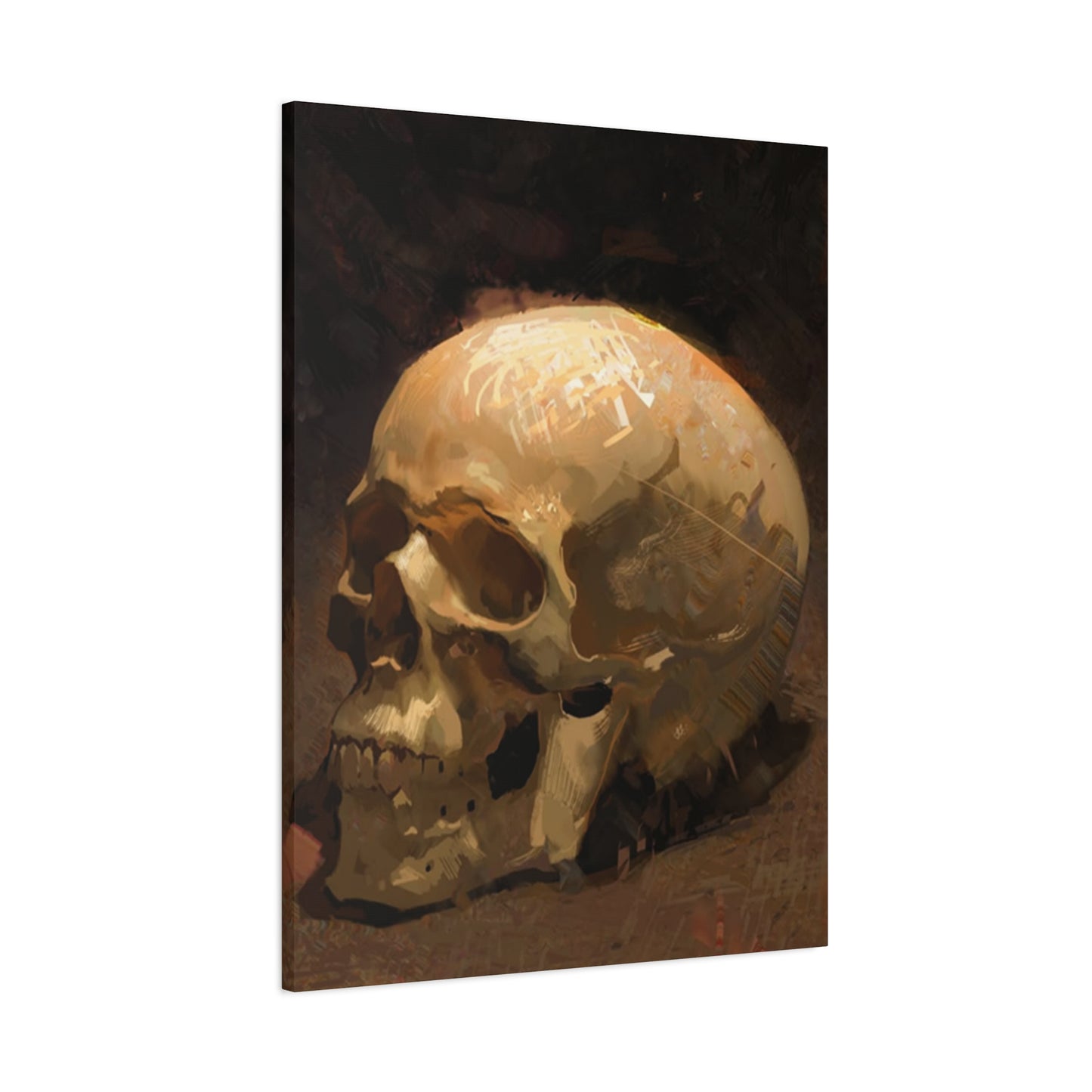 White Skull Poster Wall Art & Canvas Prints