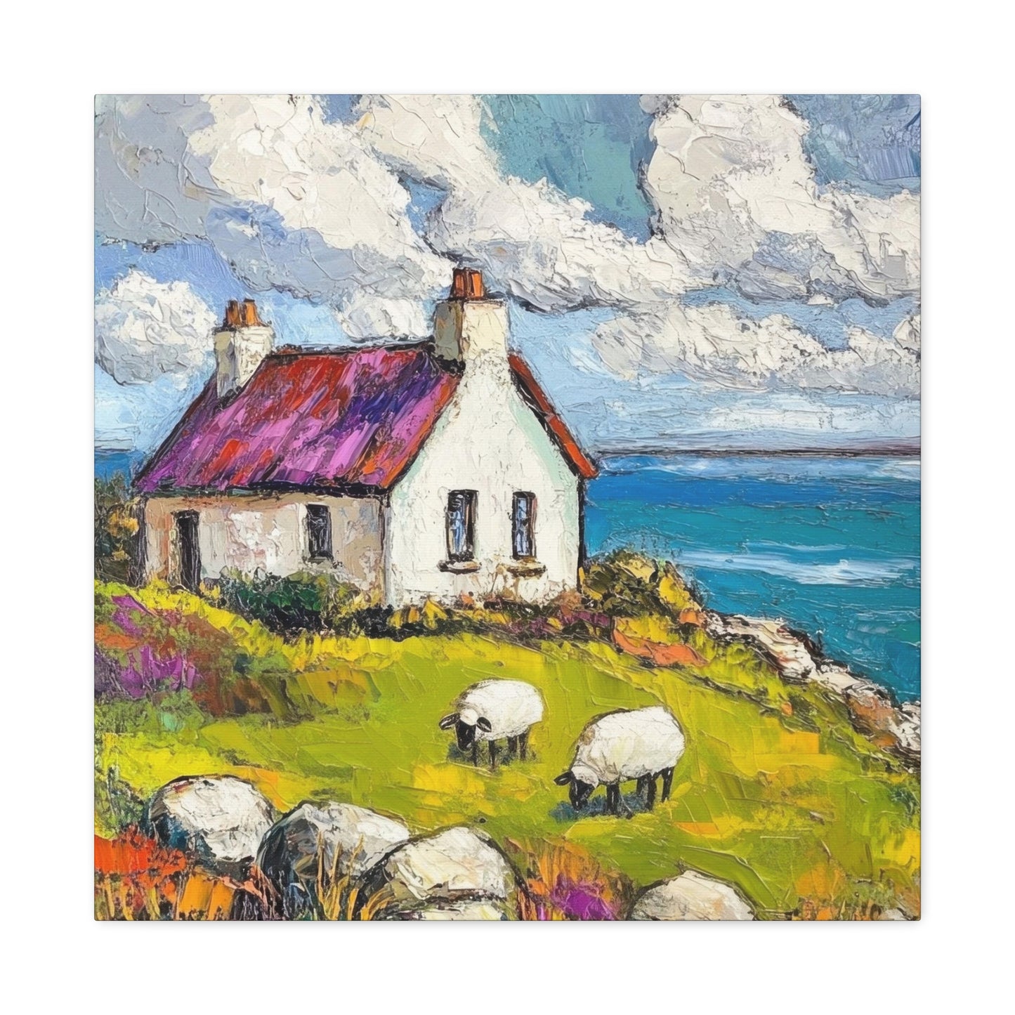 Irish Cottage Ireland Wall Art & Canvas Prints
