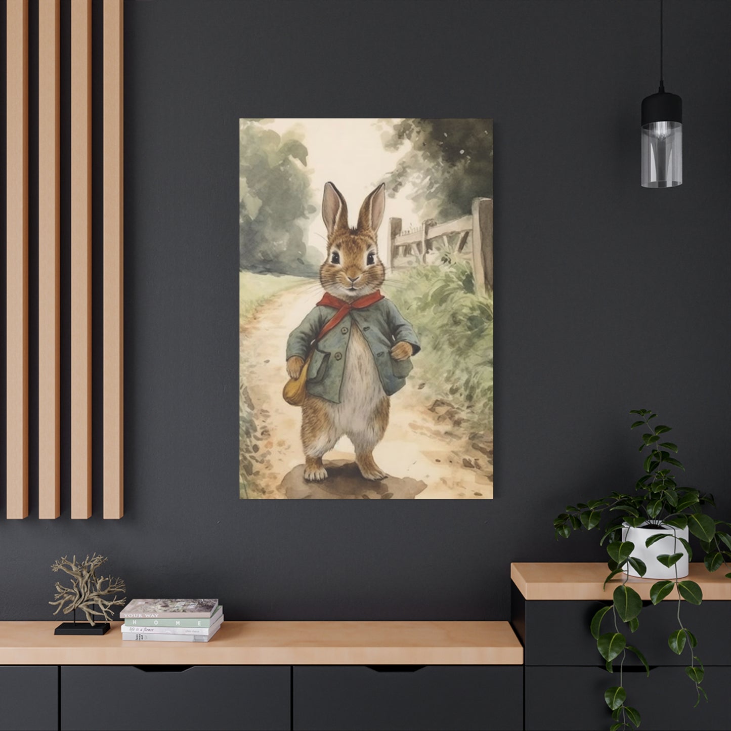 The Brown Rabbit Poster Wall Art & Canvas Prints