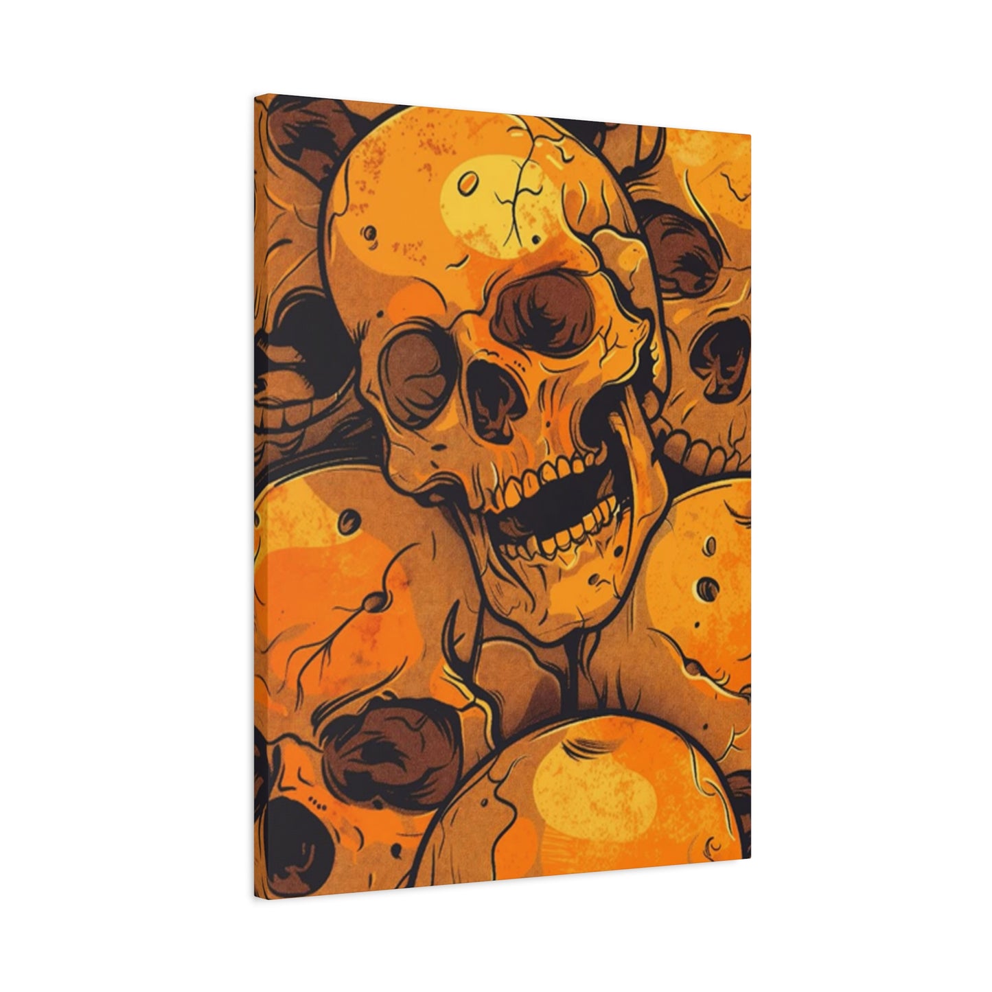 Yellow Skull Wall Art & Canvas Prints