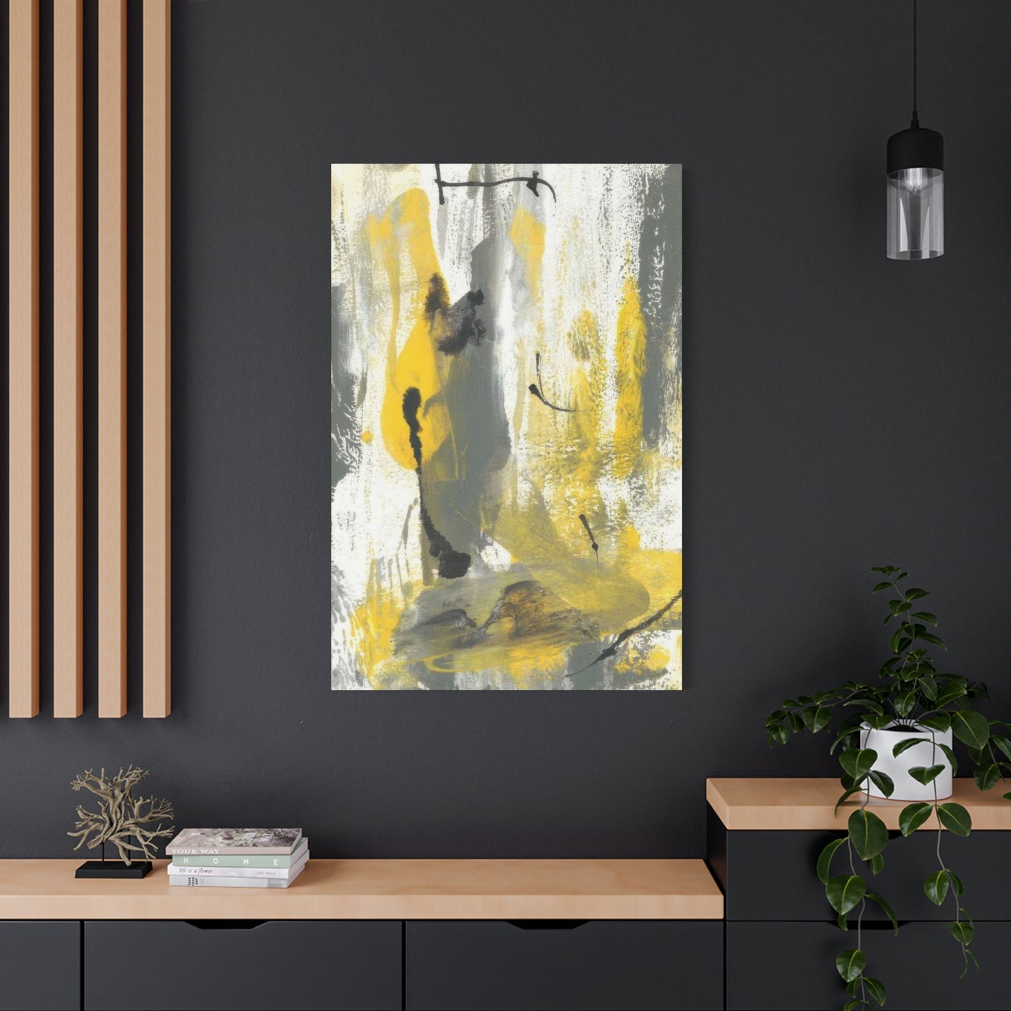 Joyce Combs Grey Movement Wall Art & Canvas Prints