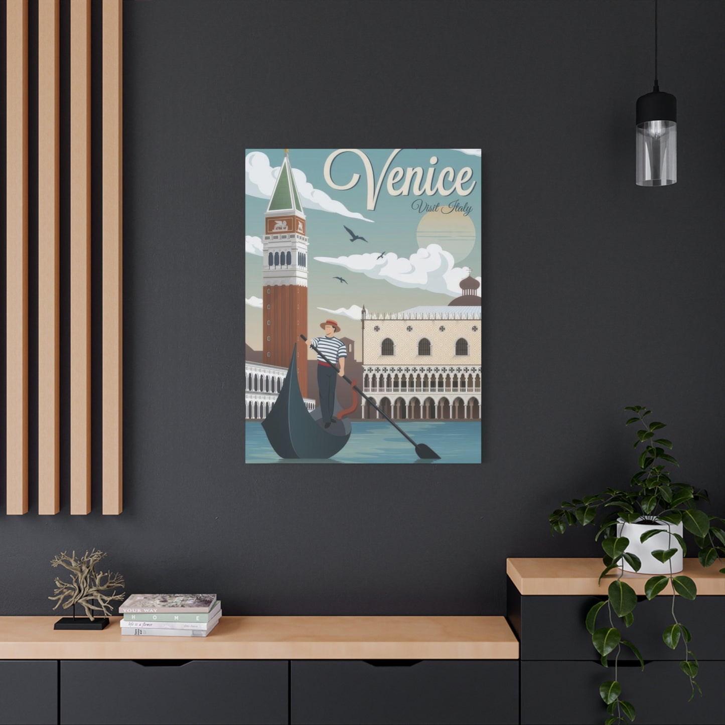 Visit Venice Travel Italy Wall Art & Canvas Prints
