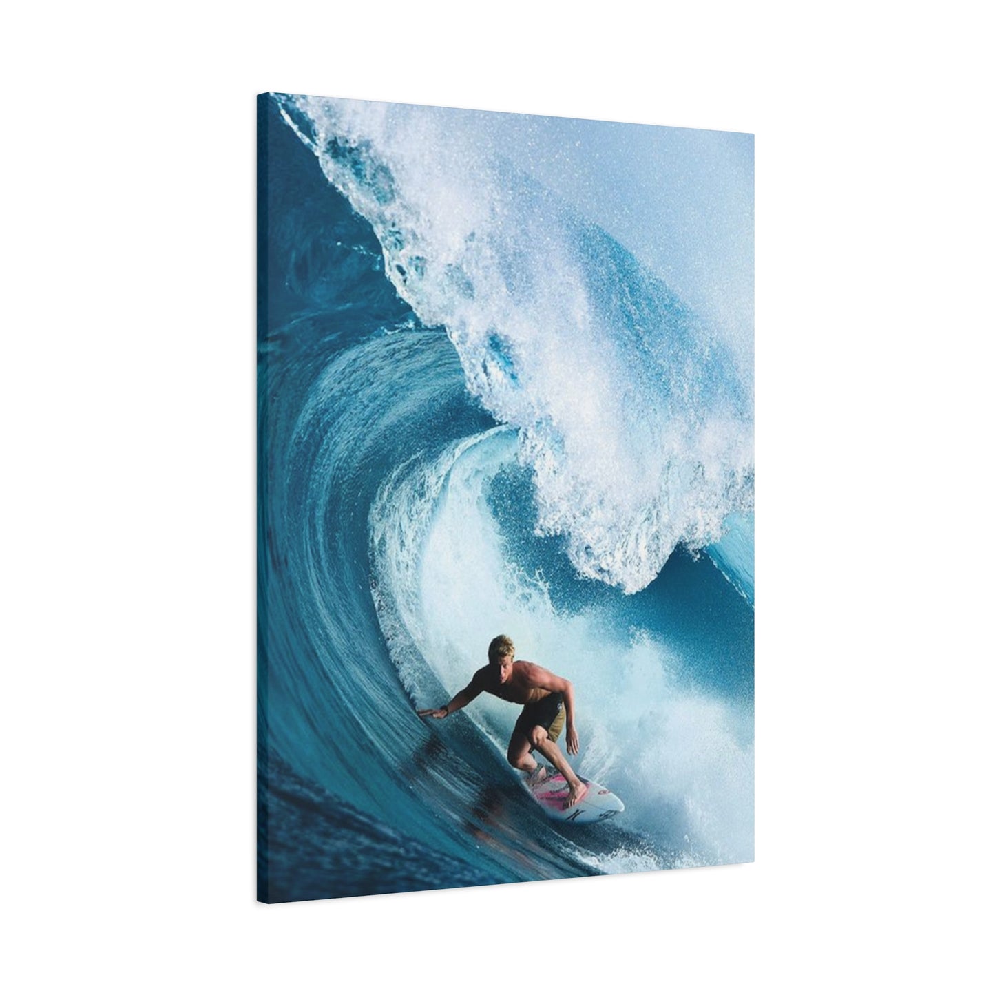 Large Surfing Wave Wall Art & Canvas Prints