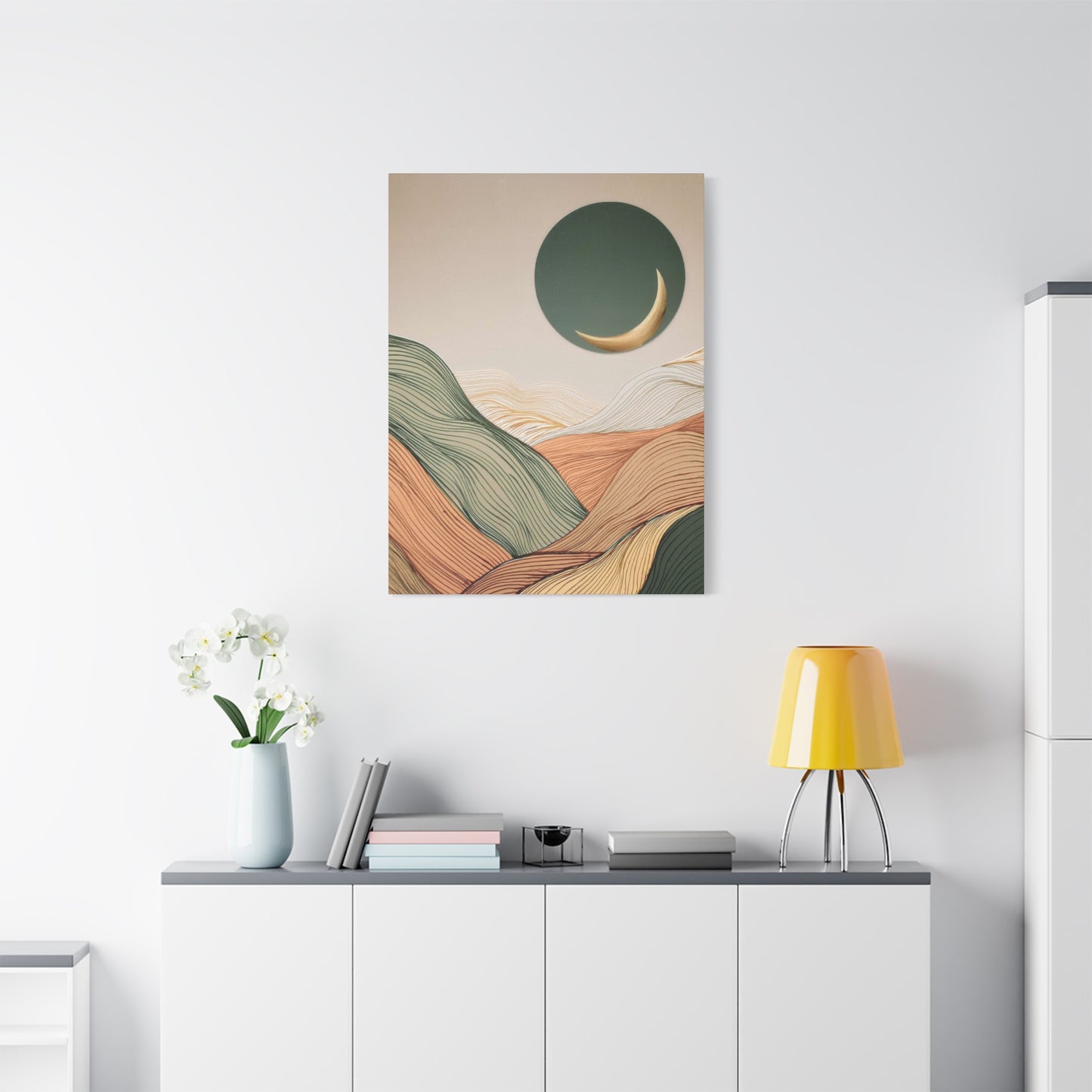 Abstract Landscape Earth Tones Wall Art & Canvas Prints