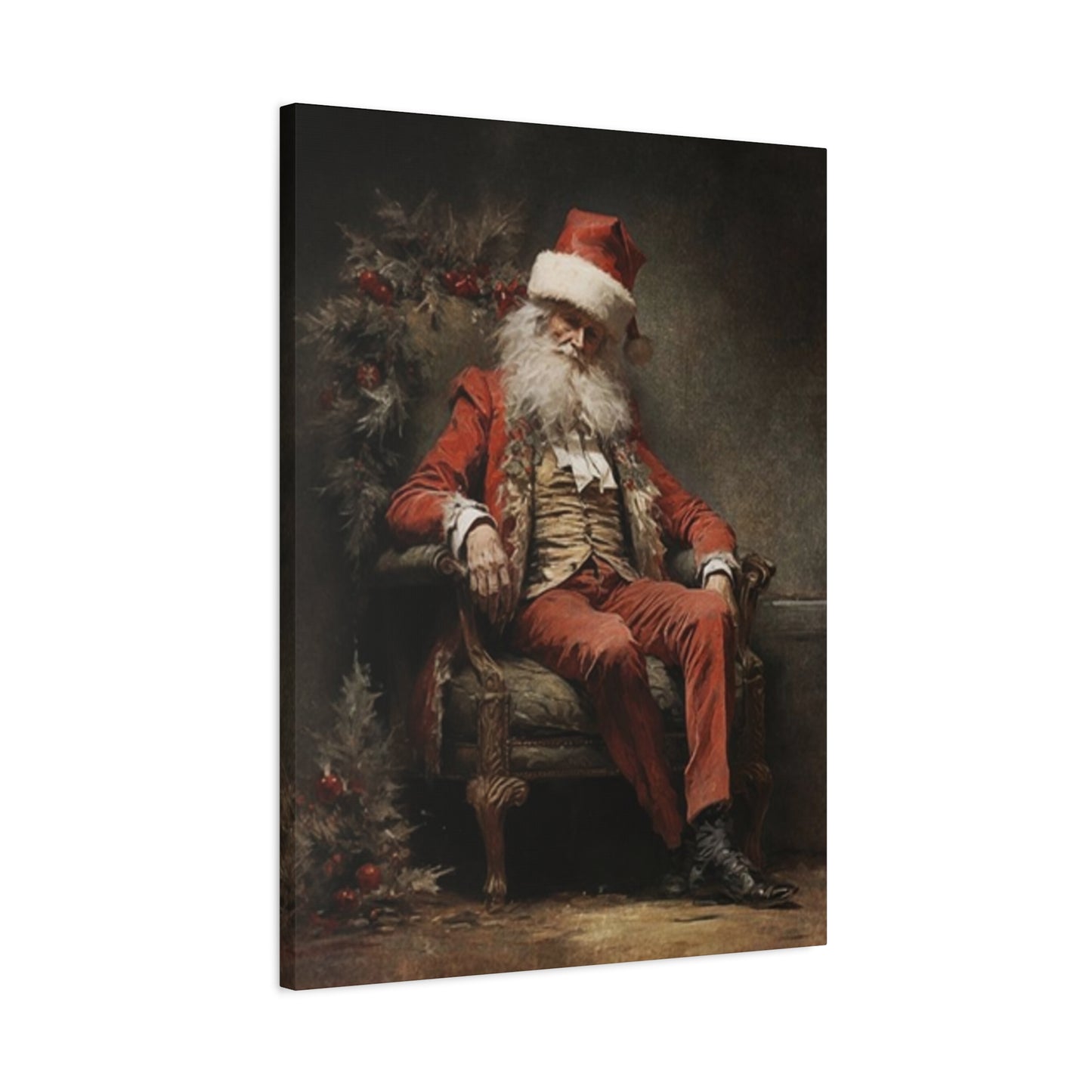 Santa Claus Portrait Wall Art & Canvas Prints