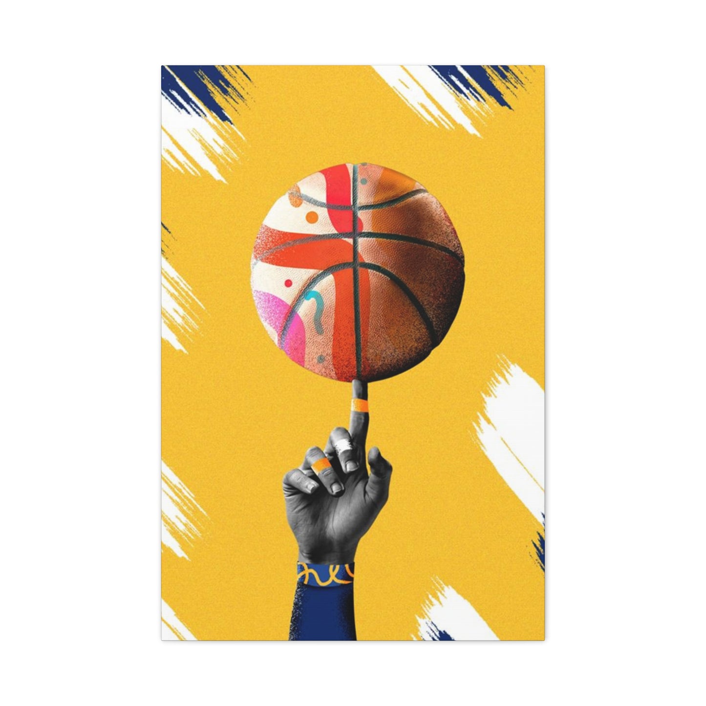 Basketball Graffiti Poster Wall Art & Canvas Prints