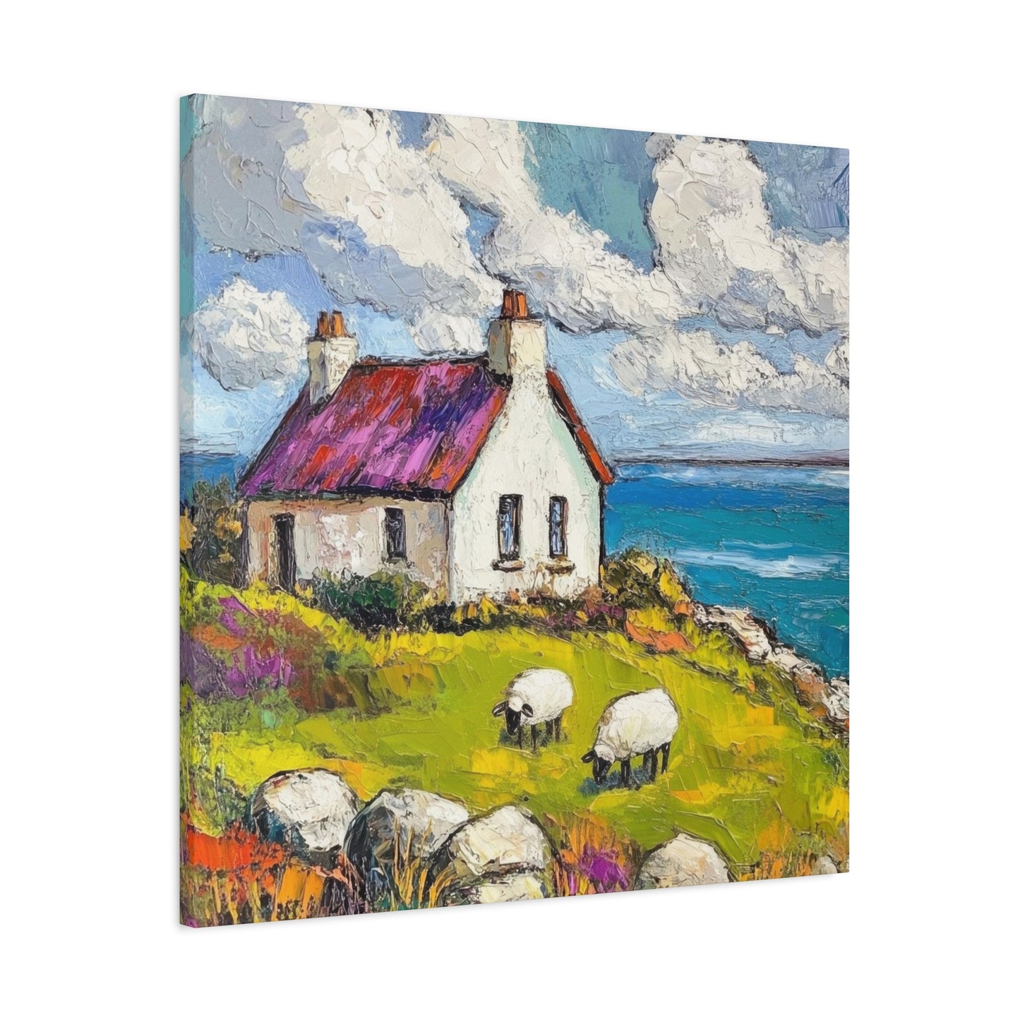 Irish Cottage Ireland Wall Art & Canvas Prints