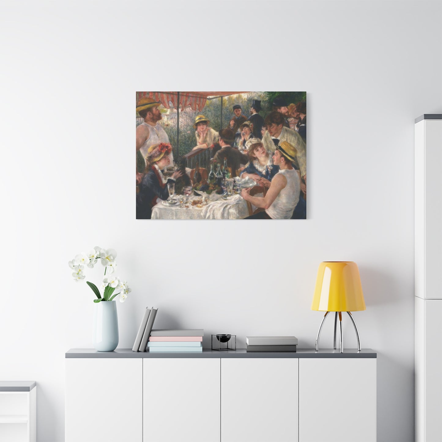 Luncheon Of The Boating Party Impression Wall Art & Canvas Prints