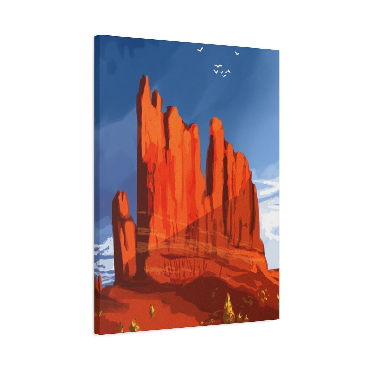 Abstract Arizona Canyon Mountain Wall Art & Canvas Prints