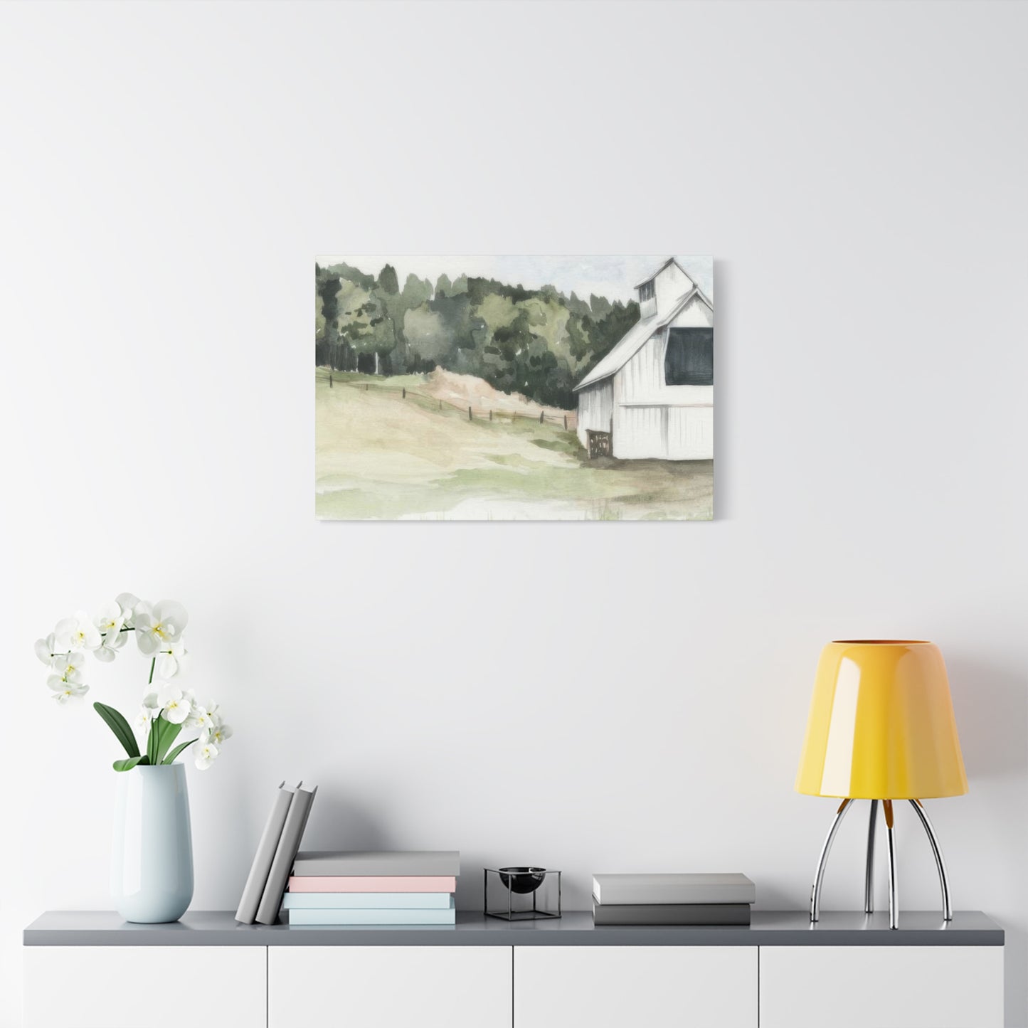 Jennifer Paxton Parker Watercolor Barn Wall Art & Canvas Prints