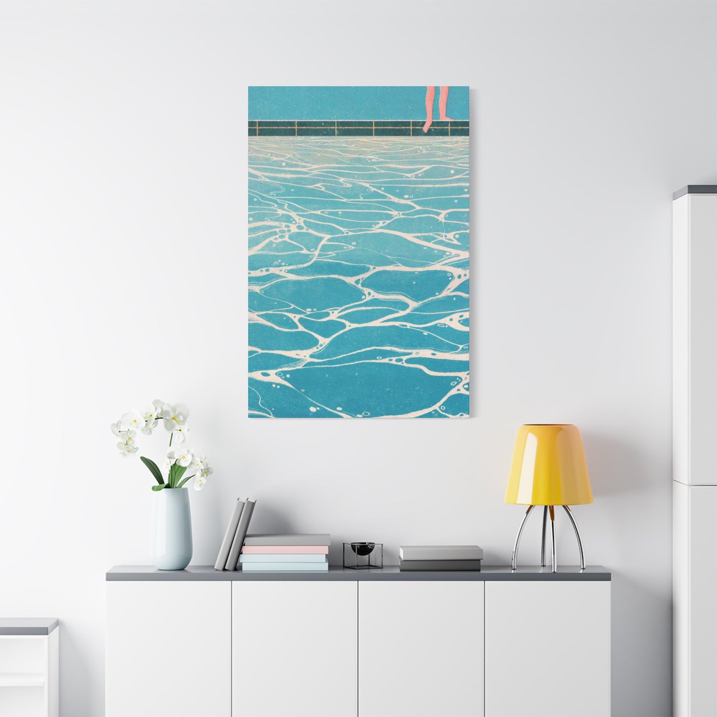 Water Cool Pattern Surface Wall Art & Canvas Prints