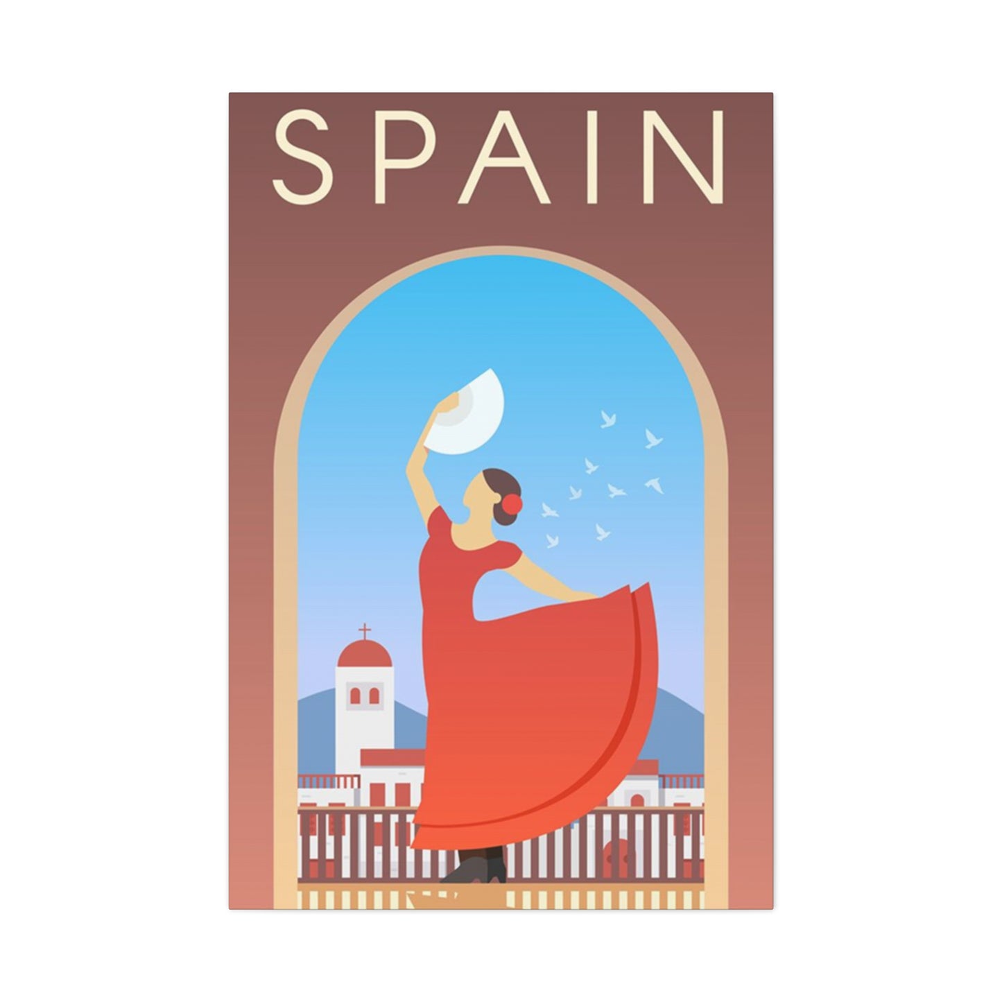 Abstract Spain Traditional Wall Art & Canvas Prints
