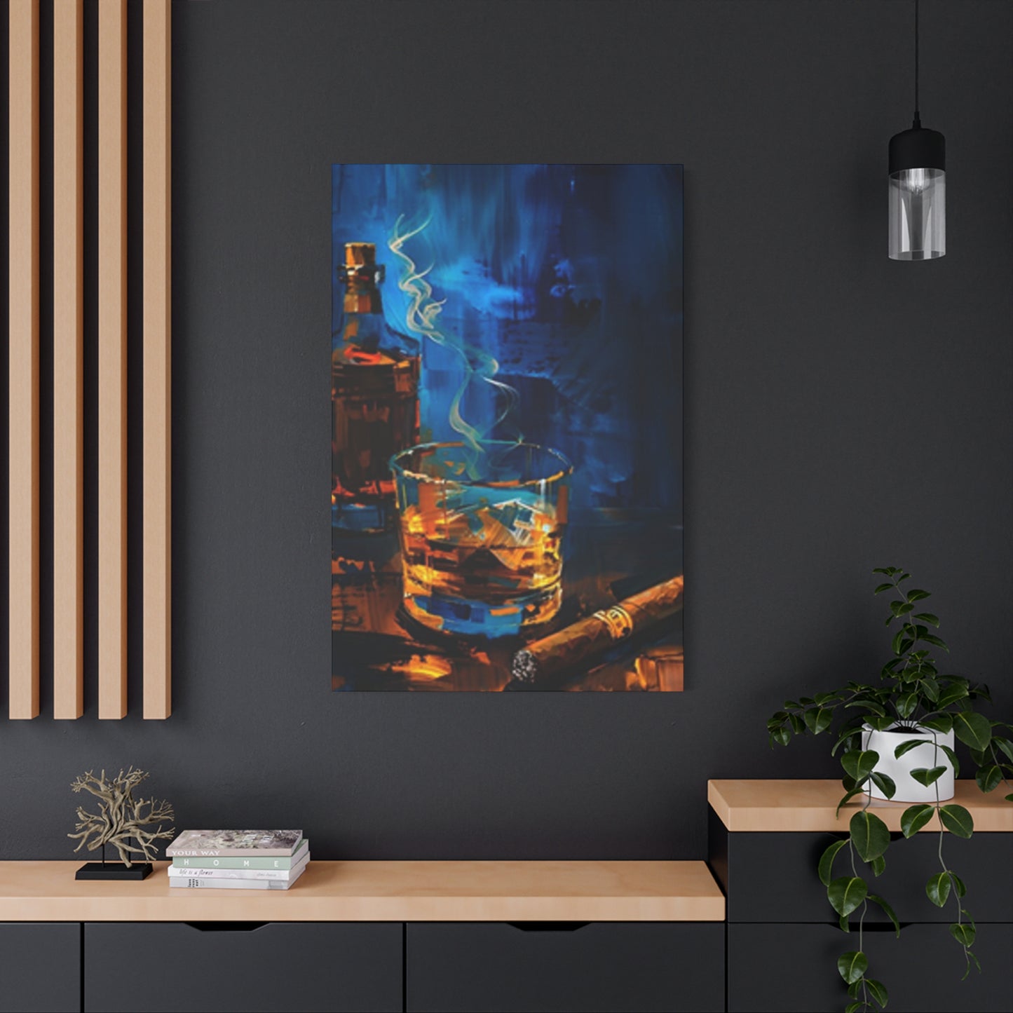 Whiskey And Cigar Wall Art & Canvas Prints