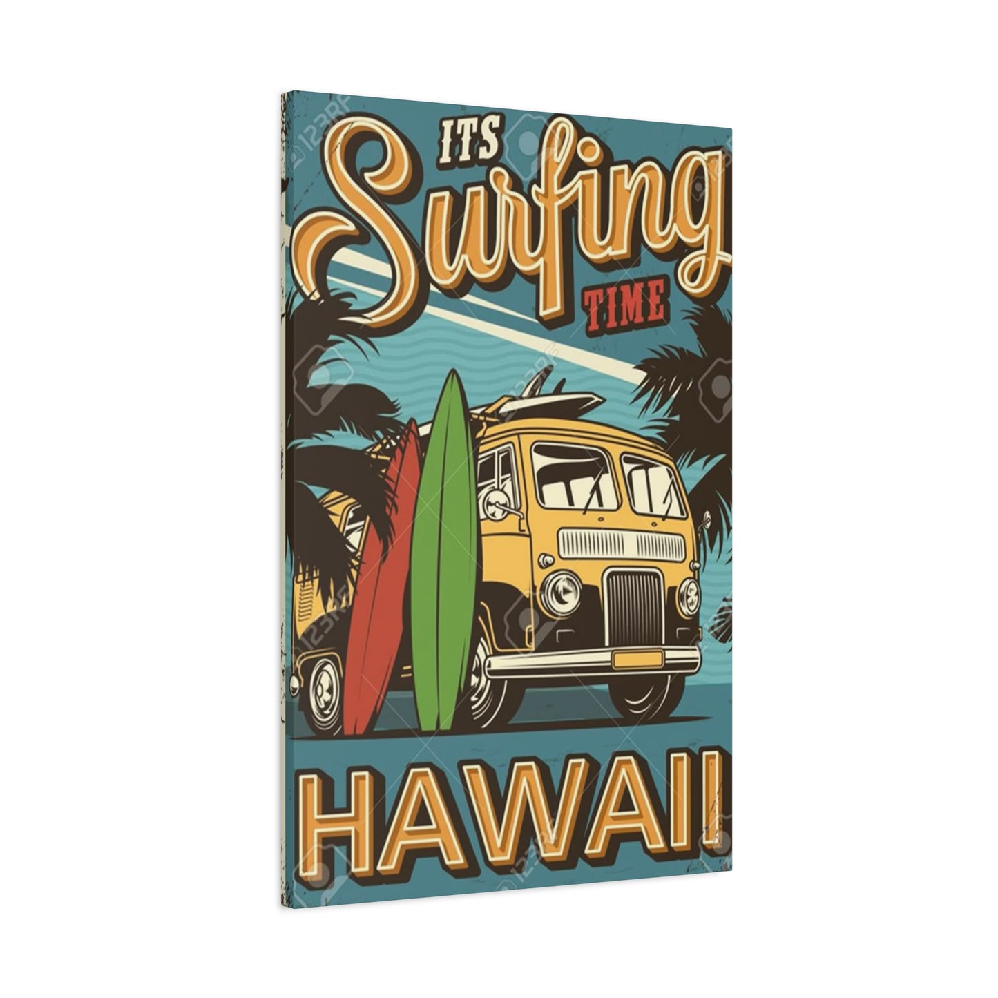 Hawaii Surfing Wall Art & Canvas Prints