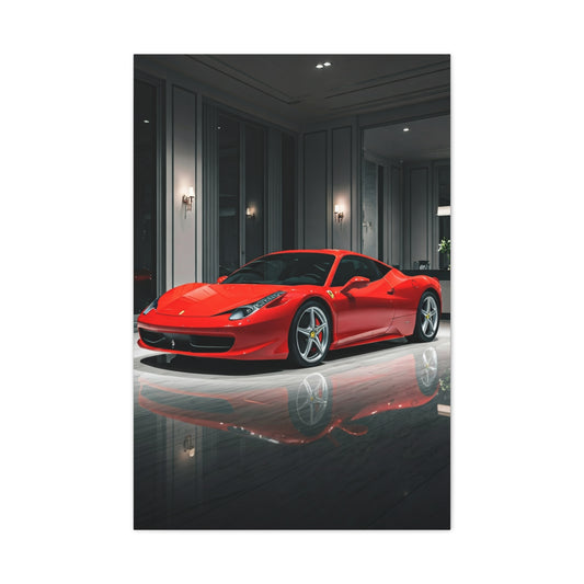 Ferrari 458 Italia European Supercar Elegance Wall Art & Canvas Prints