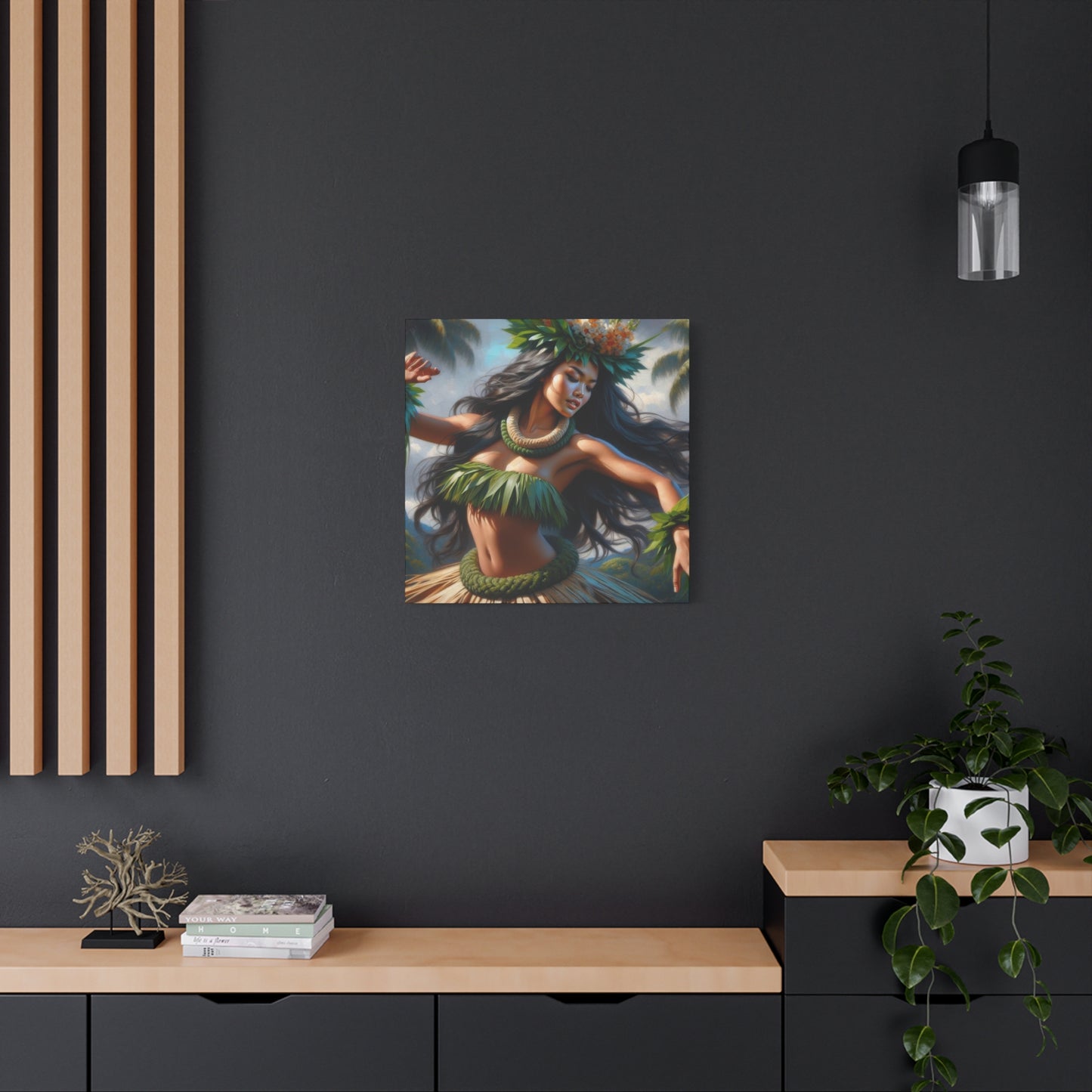 Laka Hawaiian Goddess Wall Art & Canvas Prints