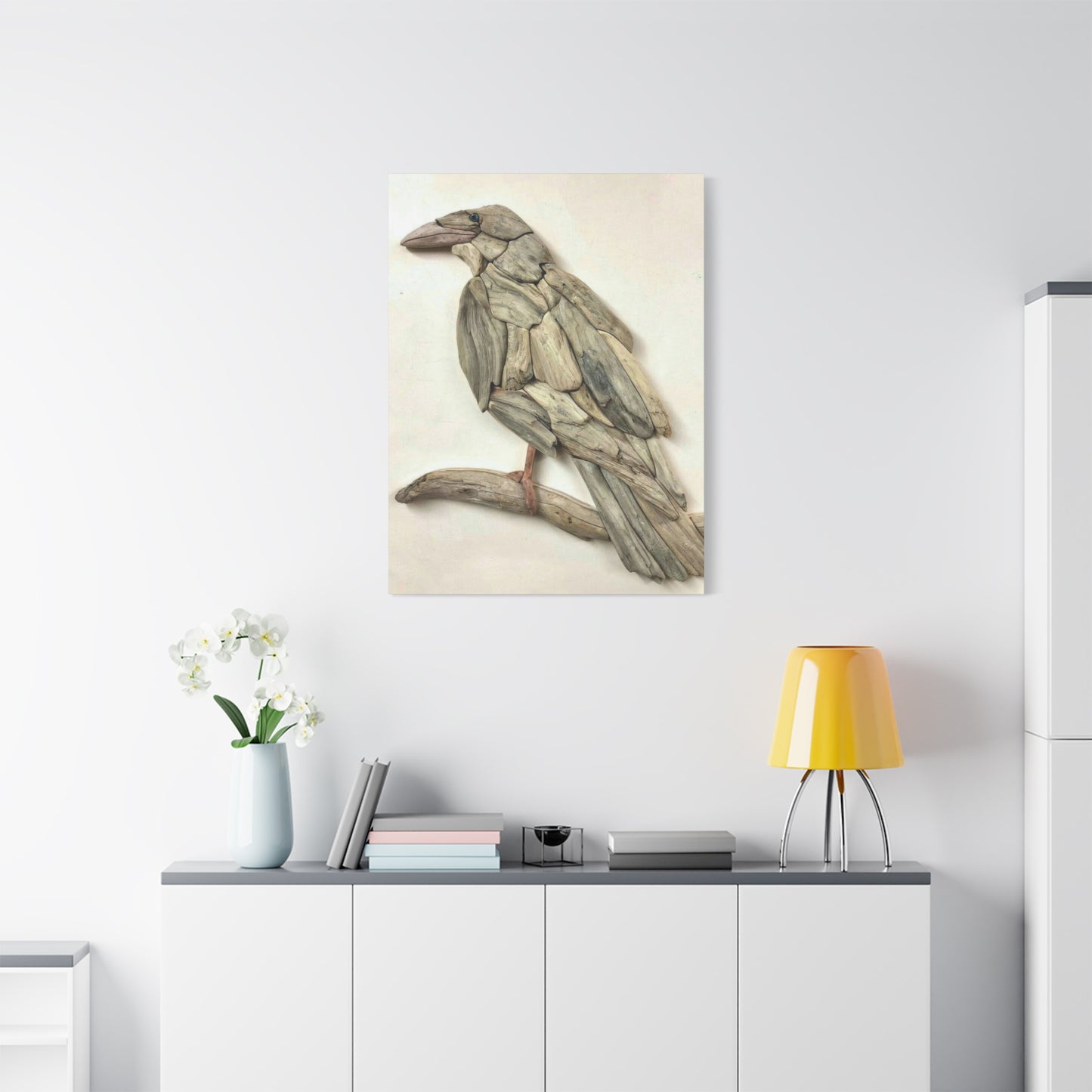 Driftwood Eagle Wall Art & Canvas Prints