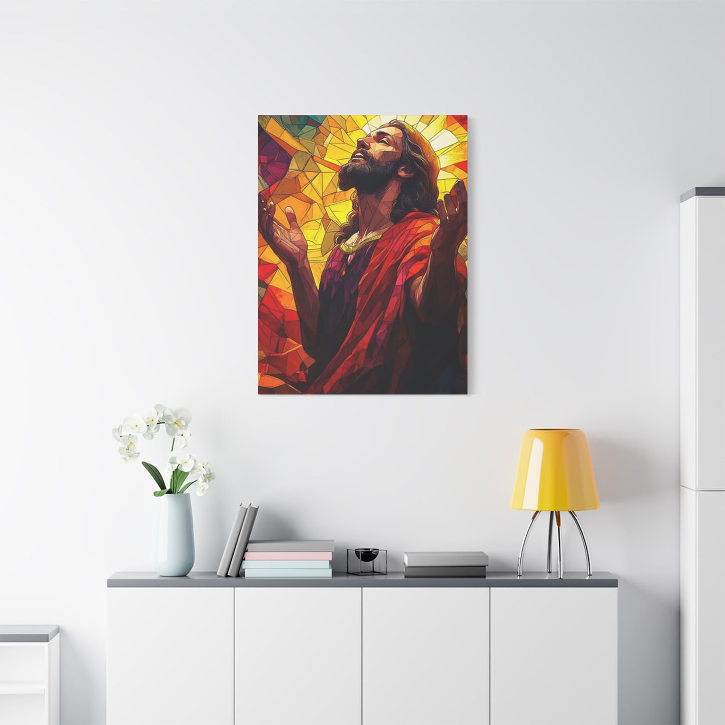 Abstract Jesus Spiritual Christianity Wall Art & Canvas Prints