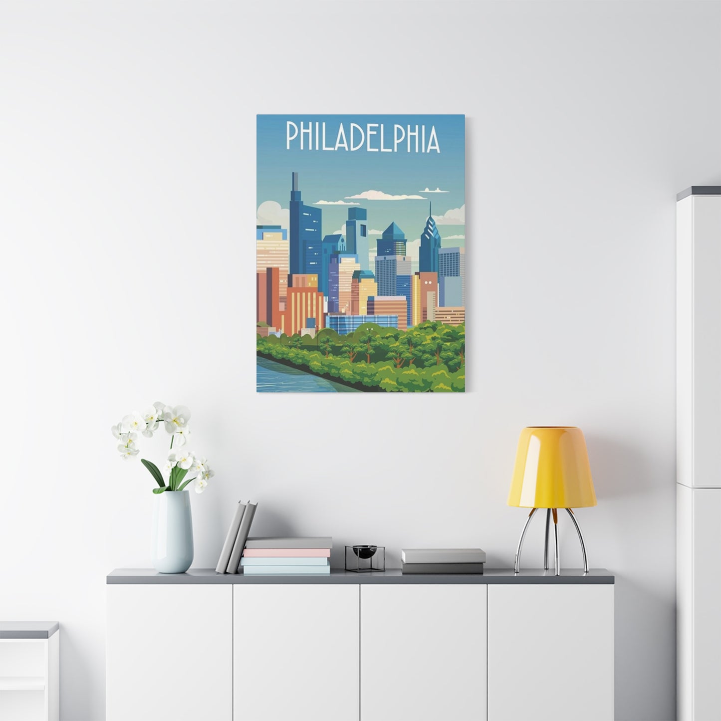 Cityscape Of Philadelphia Wall Art & Canvas Prints