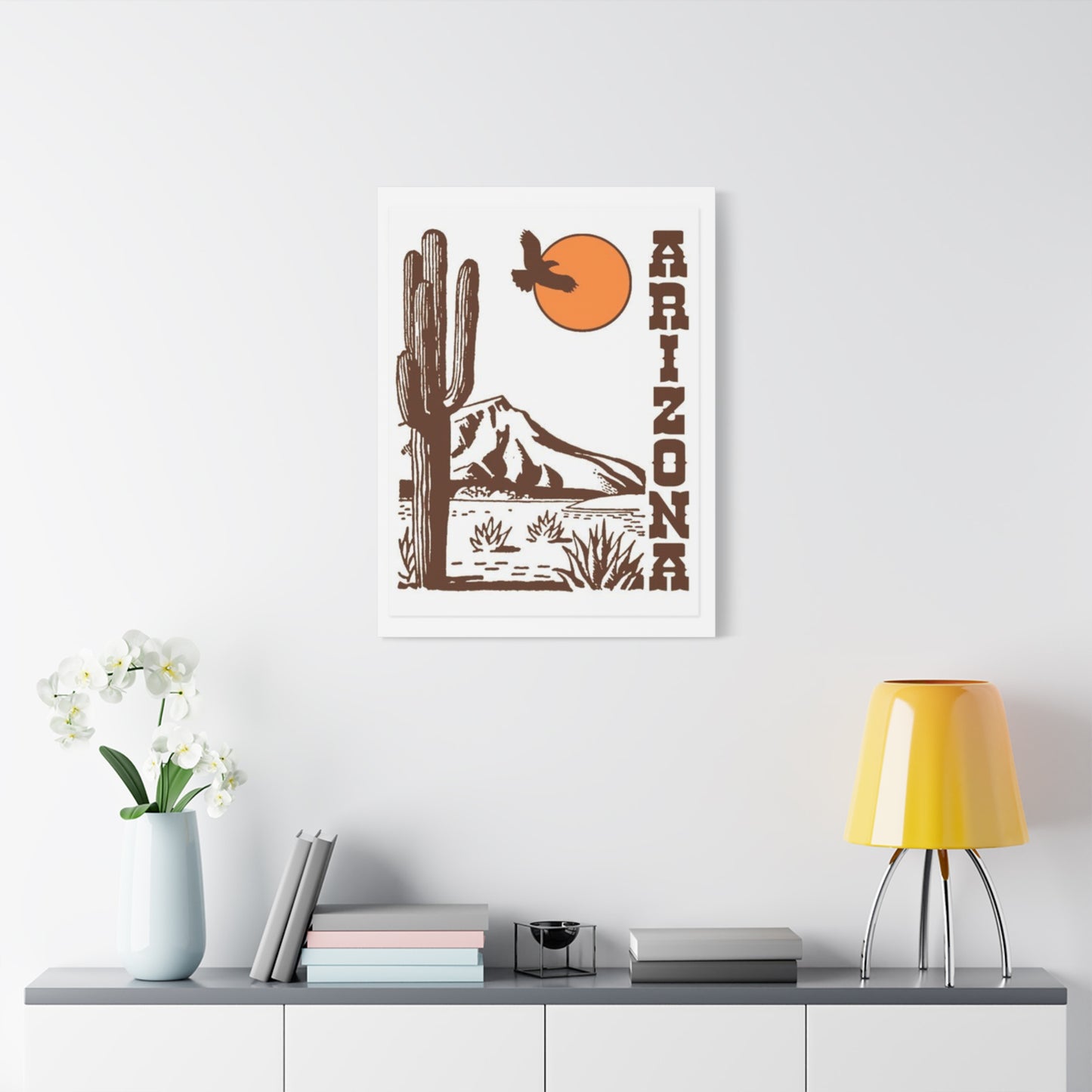 Abstract Arizona Cactus Desert Wall Art & Canvas Prints