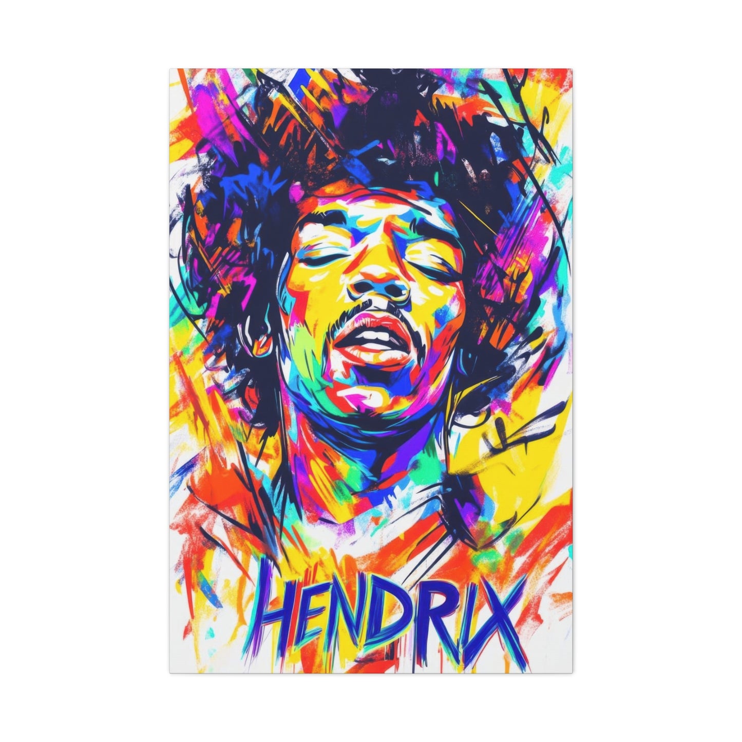 Jimi Hendrix 8 Wall Art & Canvas Prints