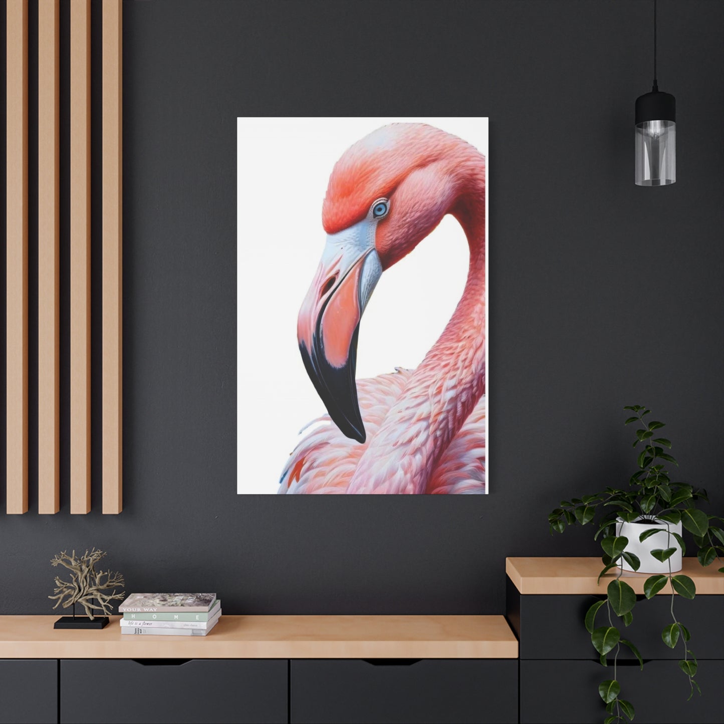 Flaming Portrait Wall Art & Canvas Prints