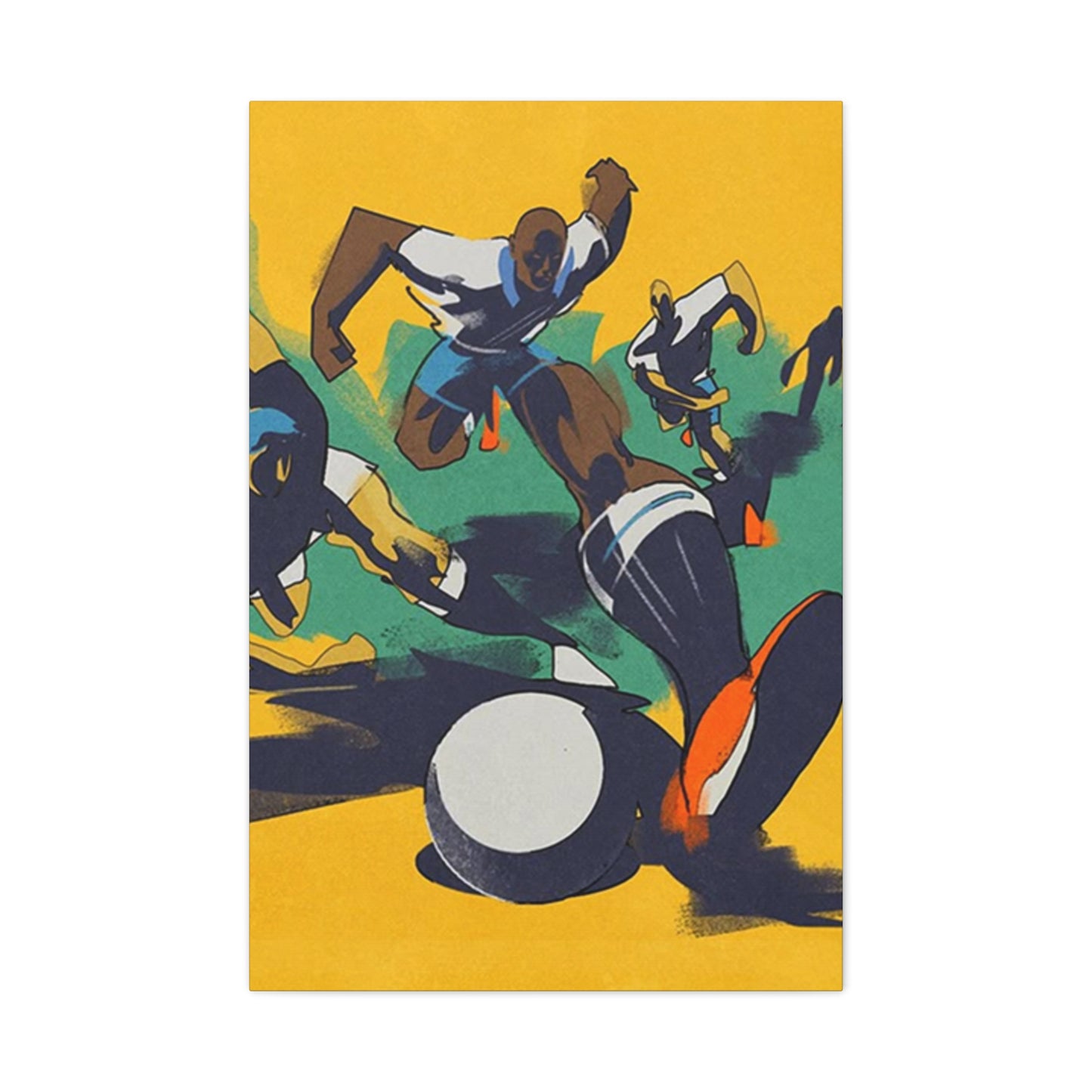 Soccer Animation Wall Art & Canvas Prints