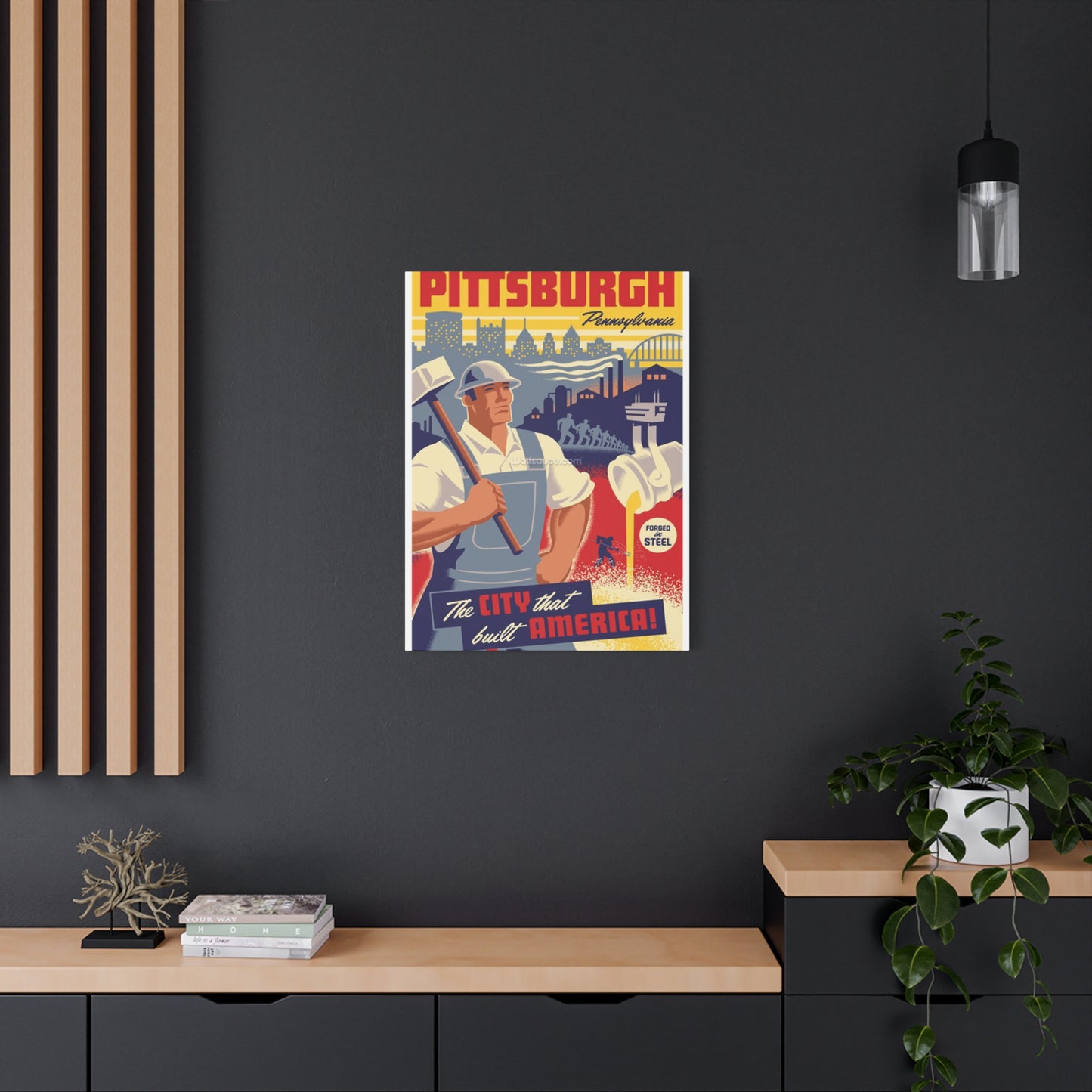 The City That Built America Wall Art & Canvas Prints
