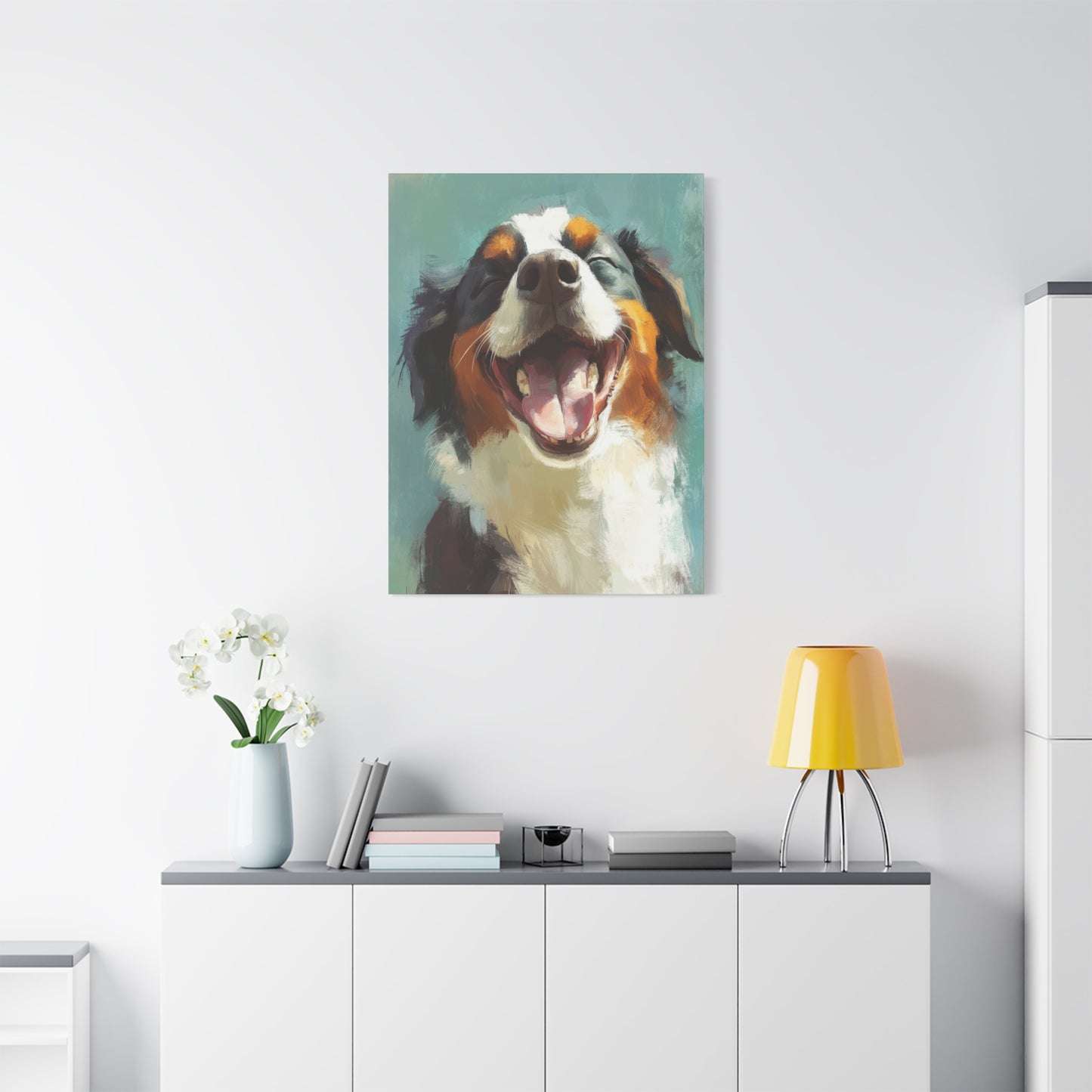 Happy Dog 2 Wall Art & Canvas Prints