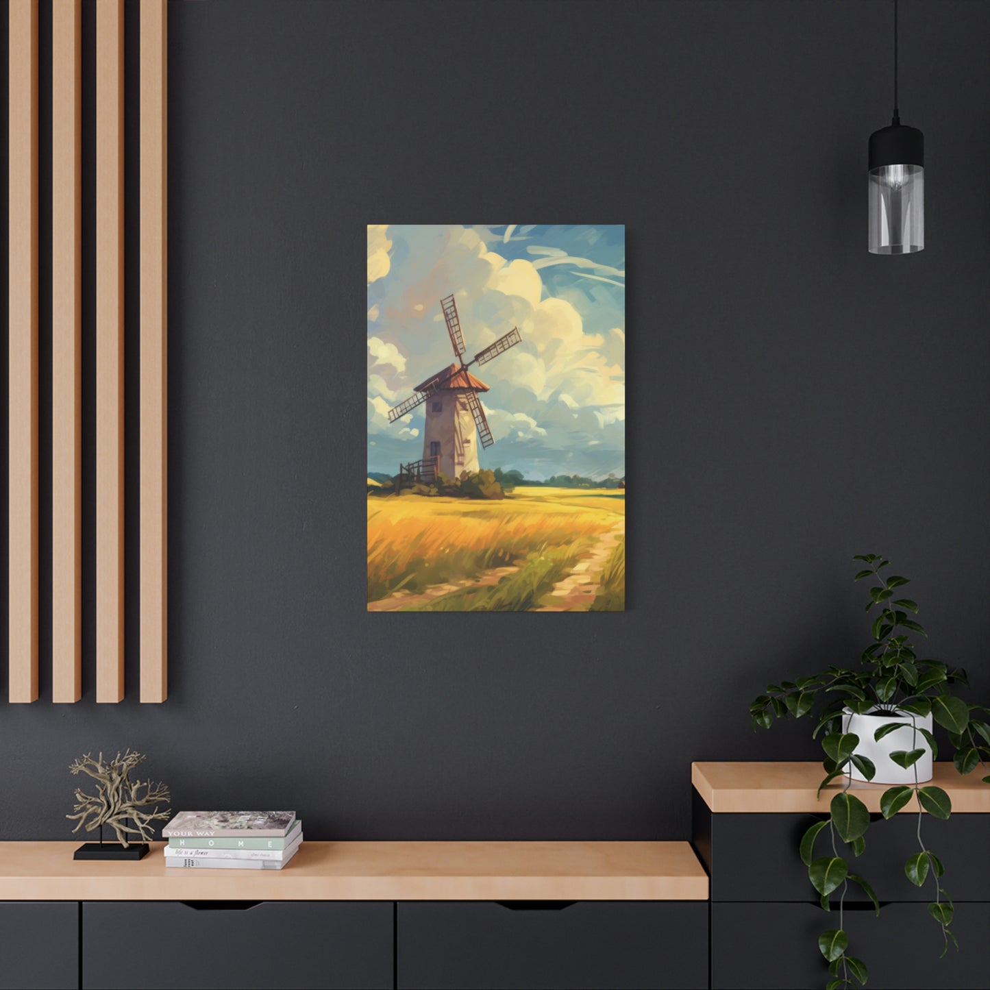 Windmill Countryside Wall Art & Canvas Prints