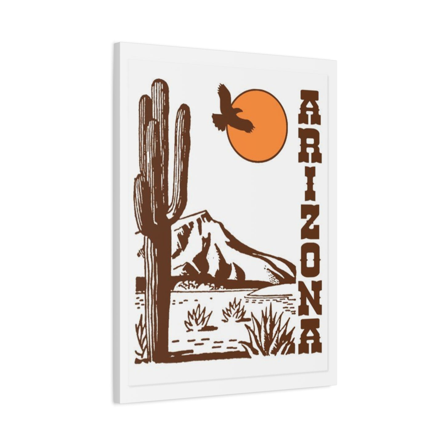 Abstract Arizona Cactus Desert Wall Art & Canvas Prints