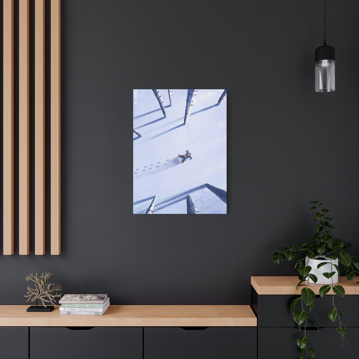 Relaxing After Skiing Wall Art & Canvas Prints