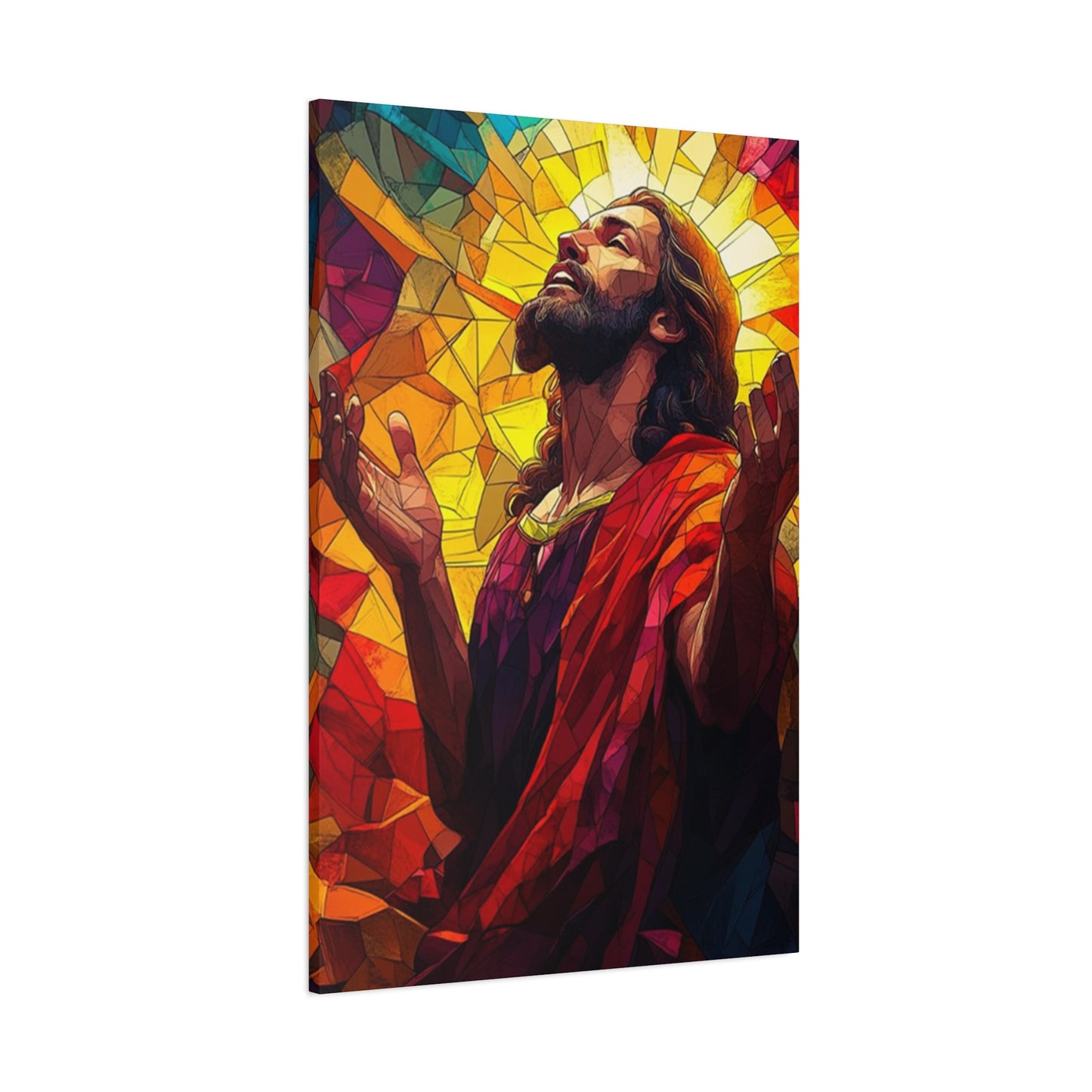 Abstract Jesus Spiritual Christianity Wall Art & Canvas Prints