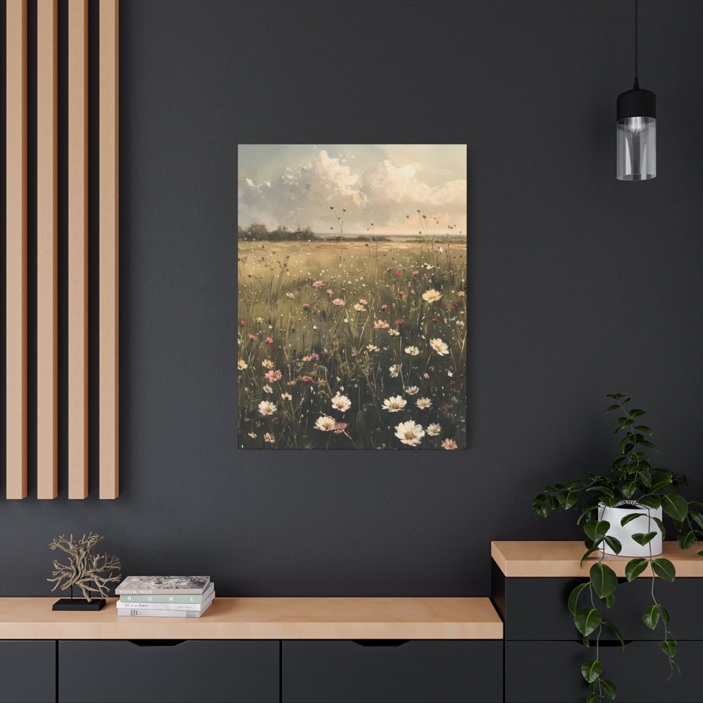Wildflower Field Countryside Wall Art & Canvas Prints