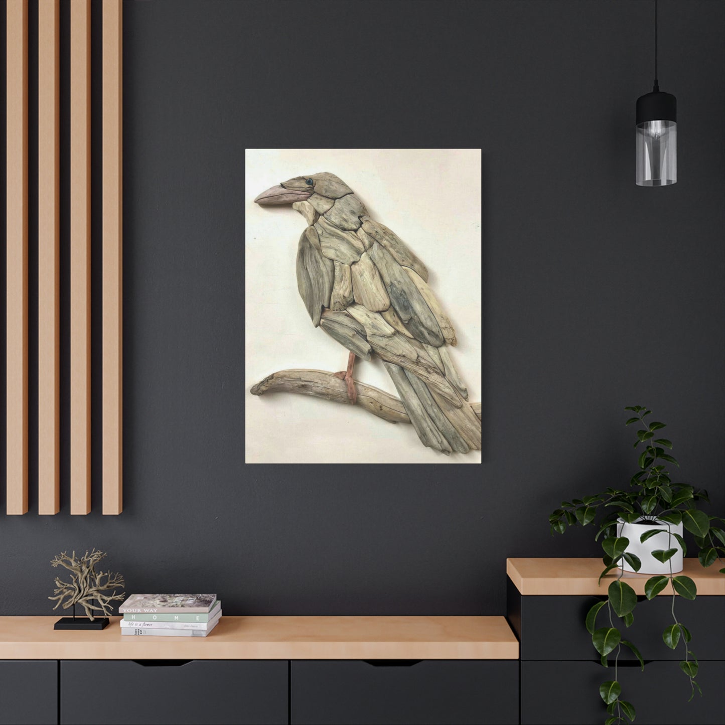 Driftwood Eagle Wall Art & Canvas Prints