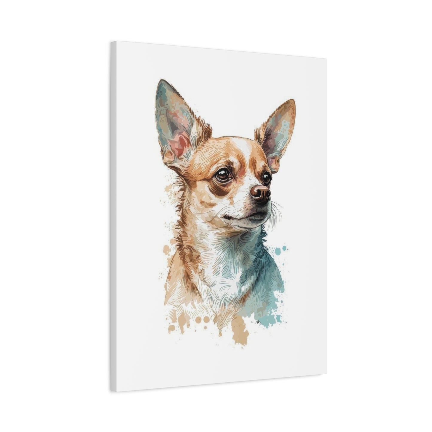 Chihuahua Portrait Dog Wall Art & Canvas Prints
