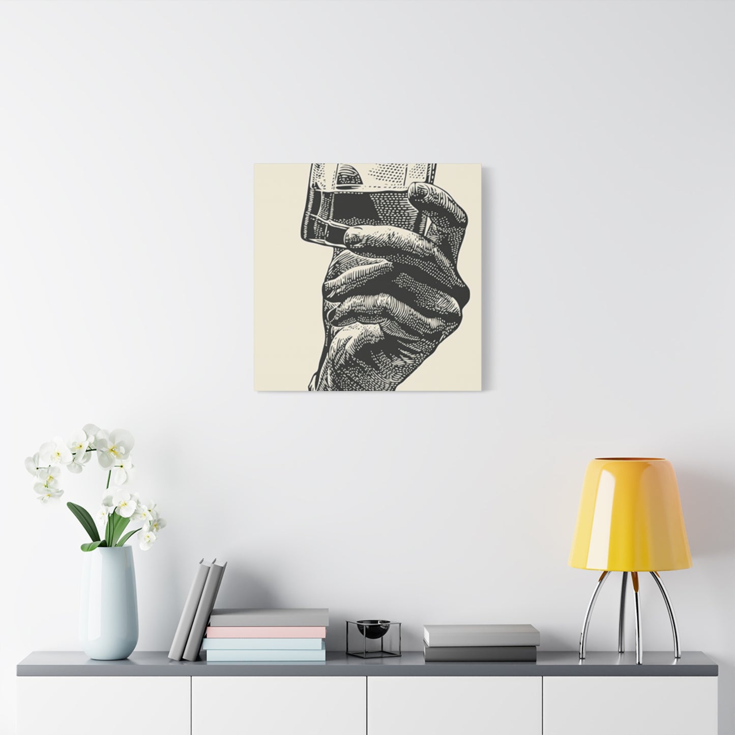 Whiskey Cocktails Candid Wall Art & Canvas Prints