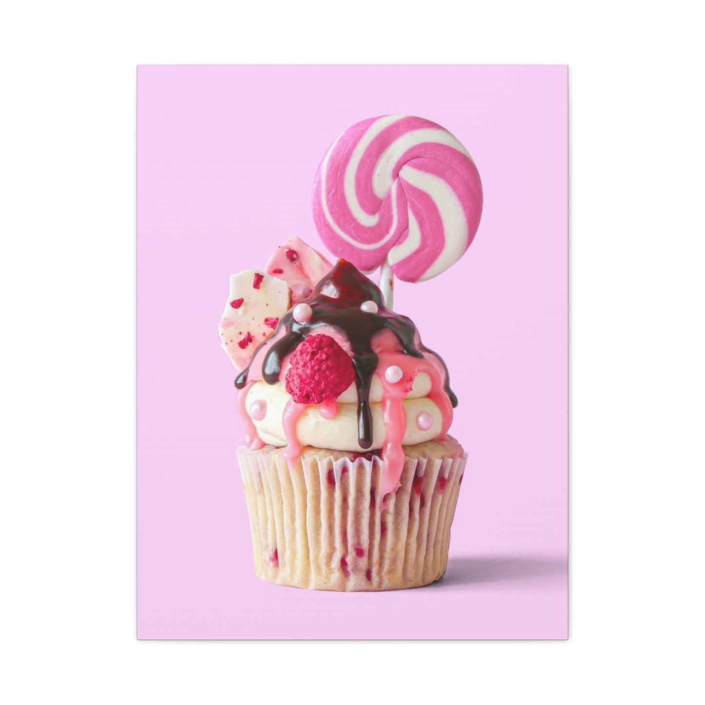 Candy Meadow Cupcake Wall Art & Canvas Prints