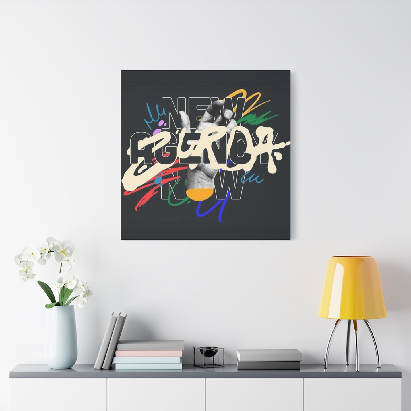 New Agency Now Poster Wall Art & Canvas Prints