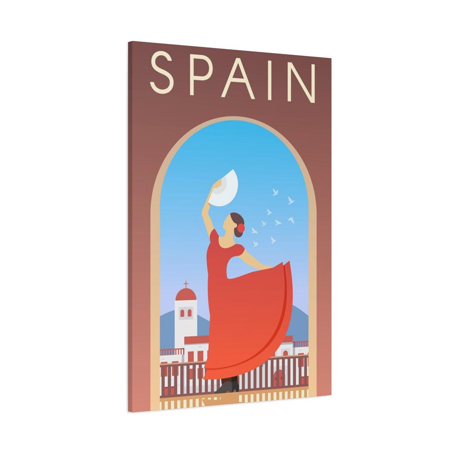 Abstract Spain Traditional Wall Art & Canvas Prints