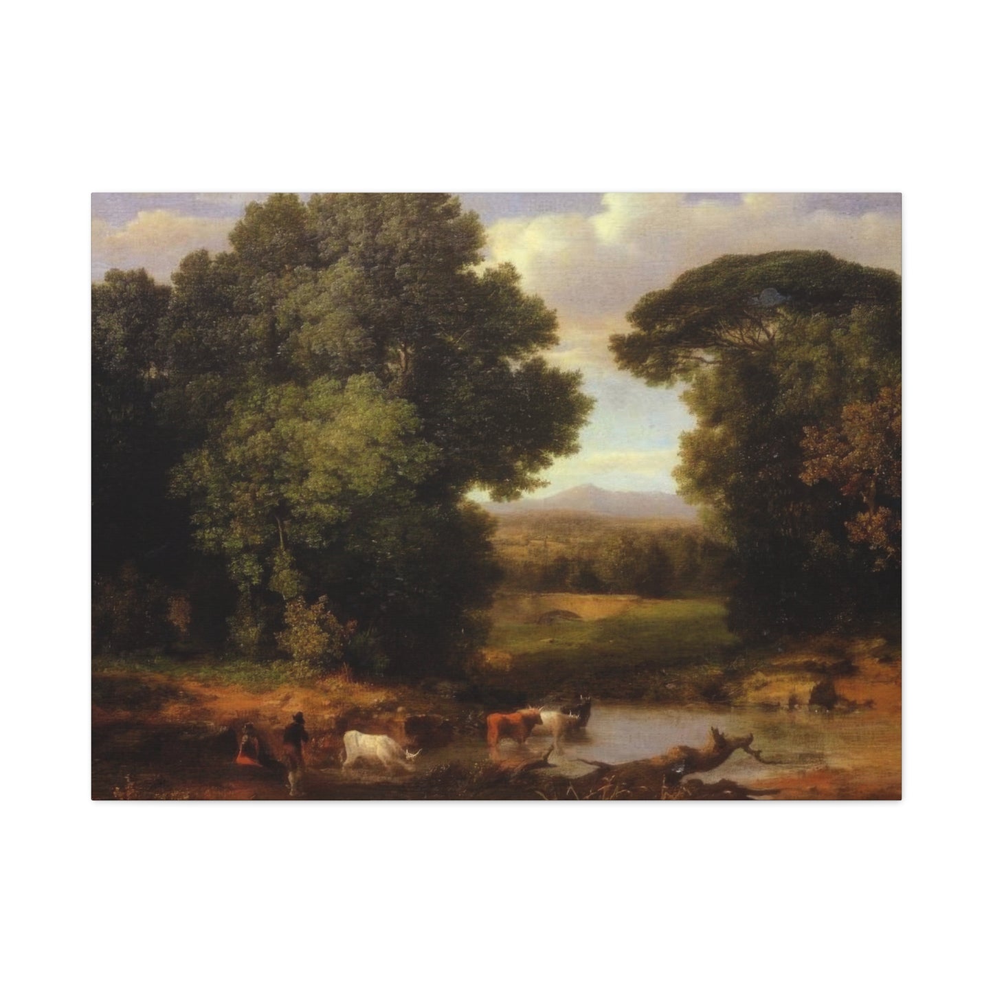 A Bit Of Roman Aqueduct George Inness Wall Art & Canvas Prints