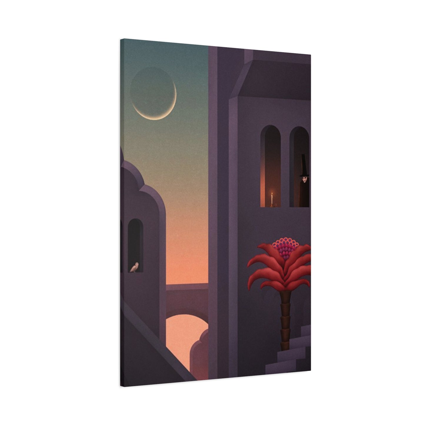 Resort In Dawn Wall Art & Canvas Prints